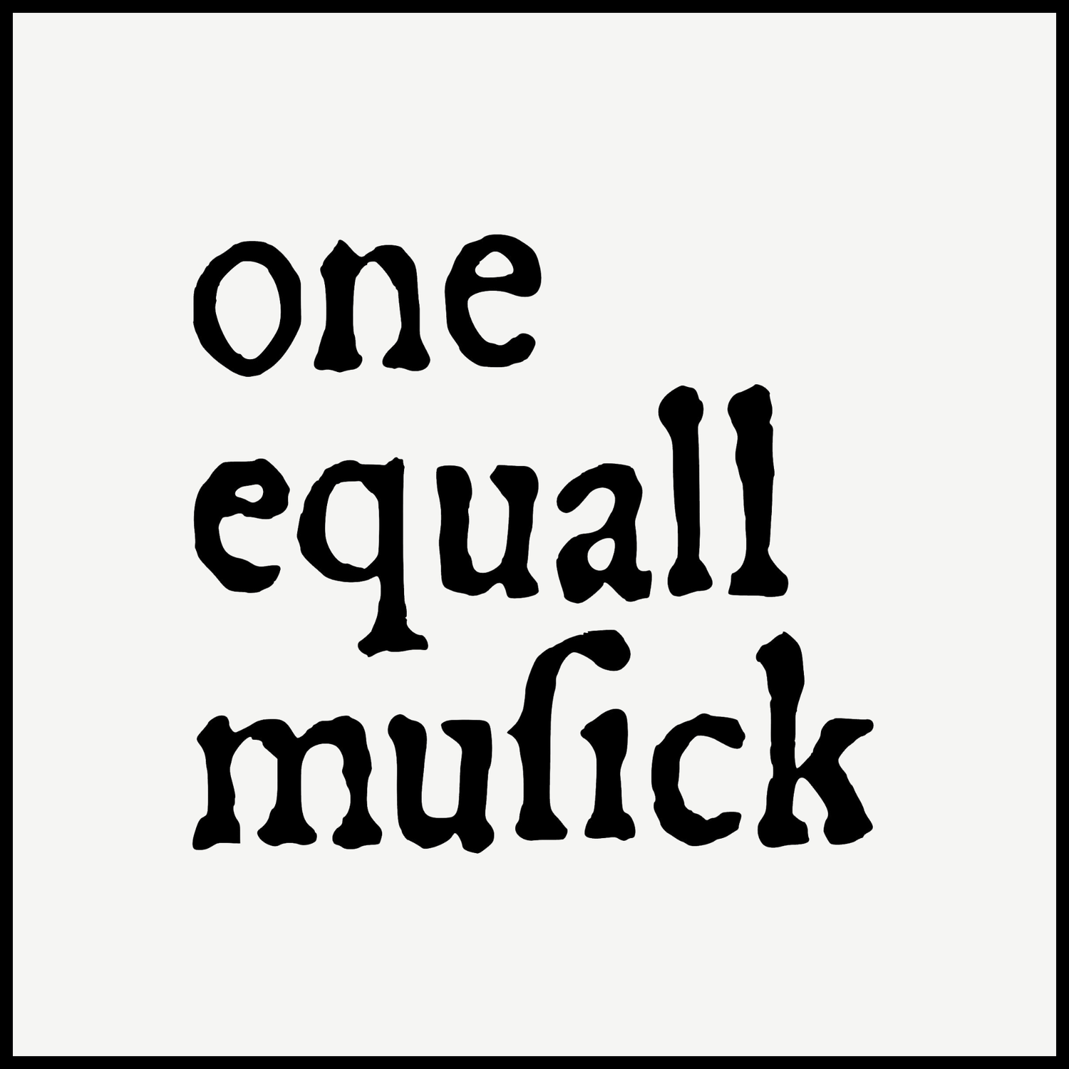One Equall Musick 