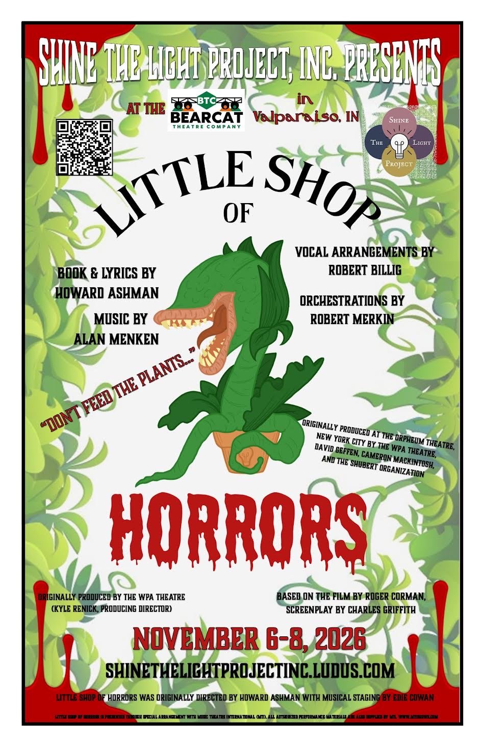 Little Shop of Horrors Show Poster