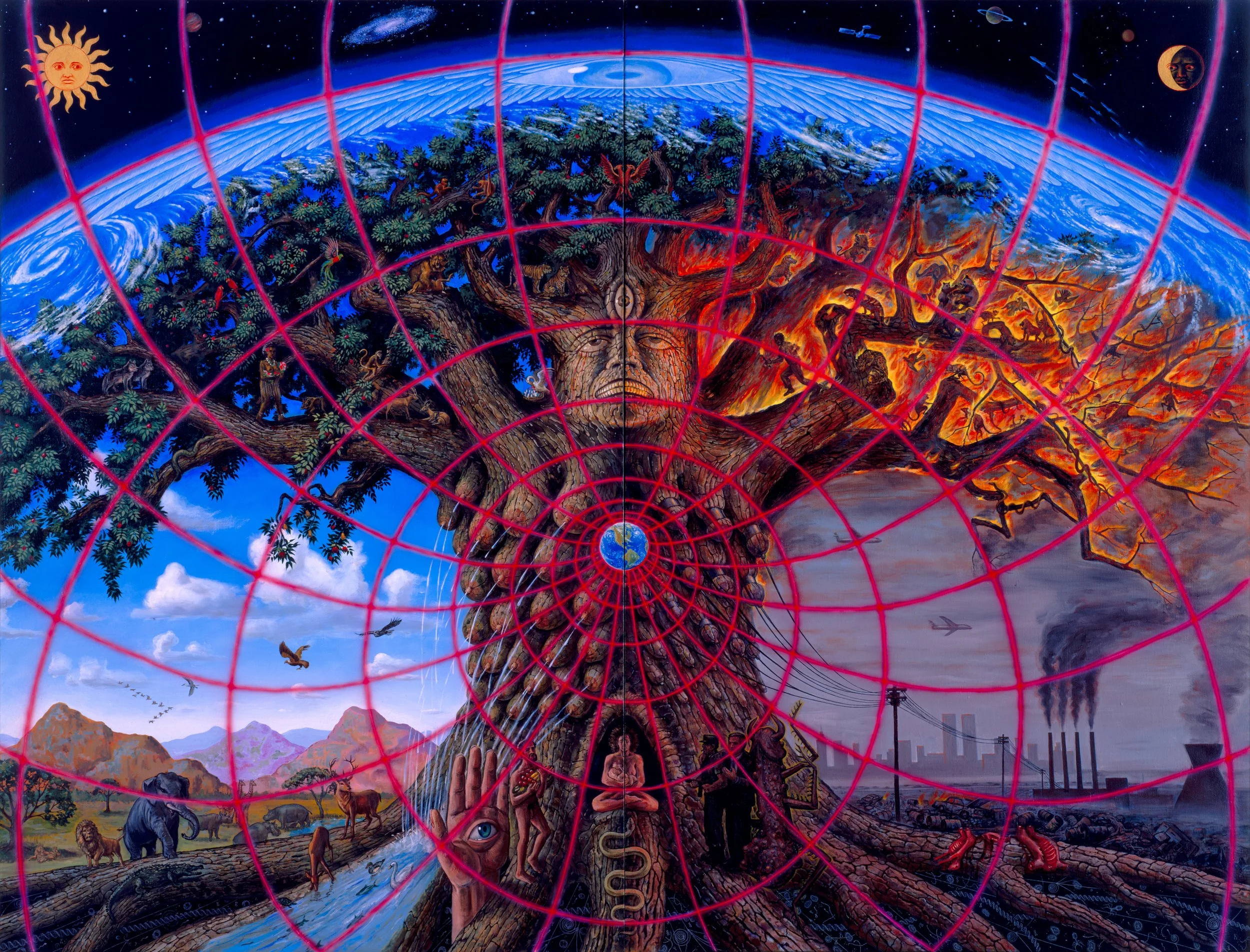Sacred Mirrors: Art of Alex Grey 日本語版 Amazon | Sacred Mirrors 
