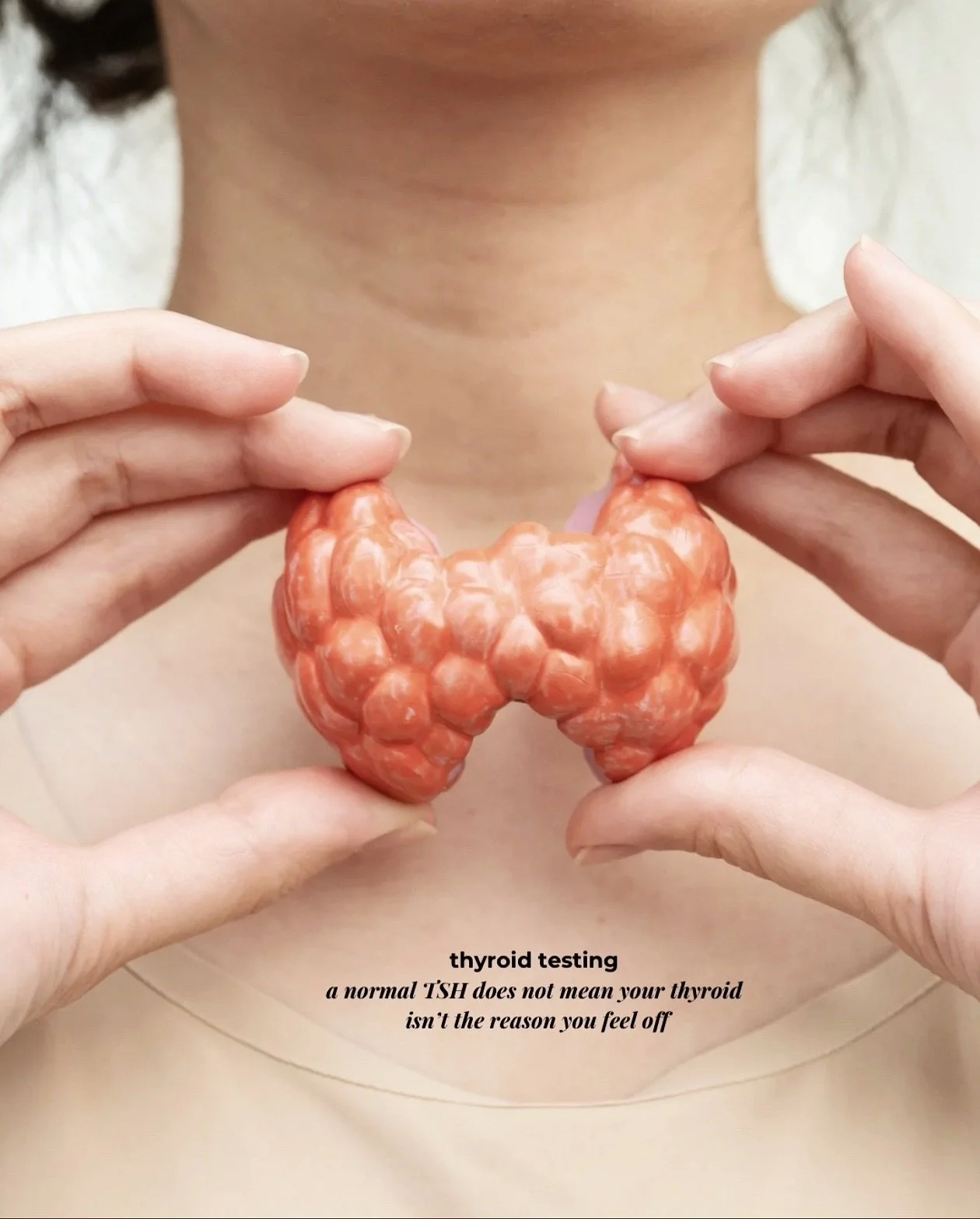 Let&rsquo;s chat thyroid testing 🩸

You can have a normal TSH result, but still have an under active or overactive thyroid.

If so, you may feel tired, anxious, sluggish, or experience weight, sleep, mood, digestion and menstrual changes.