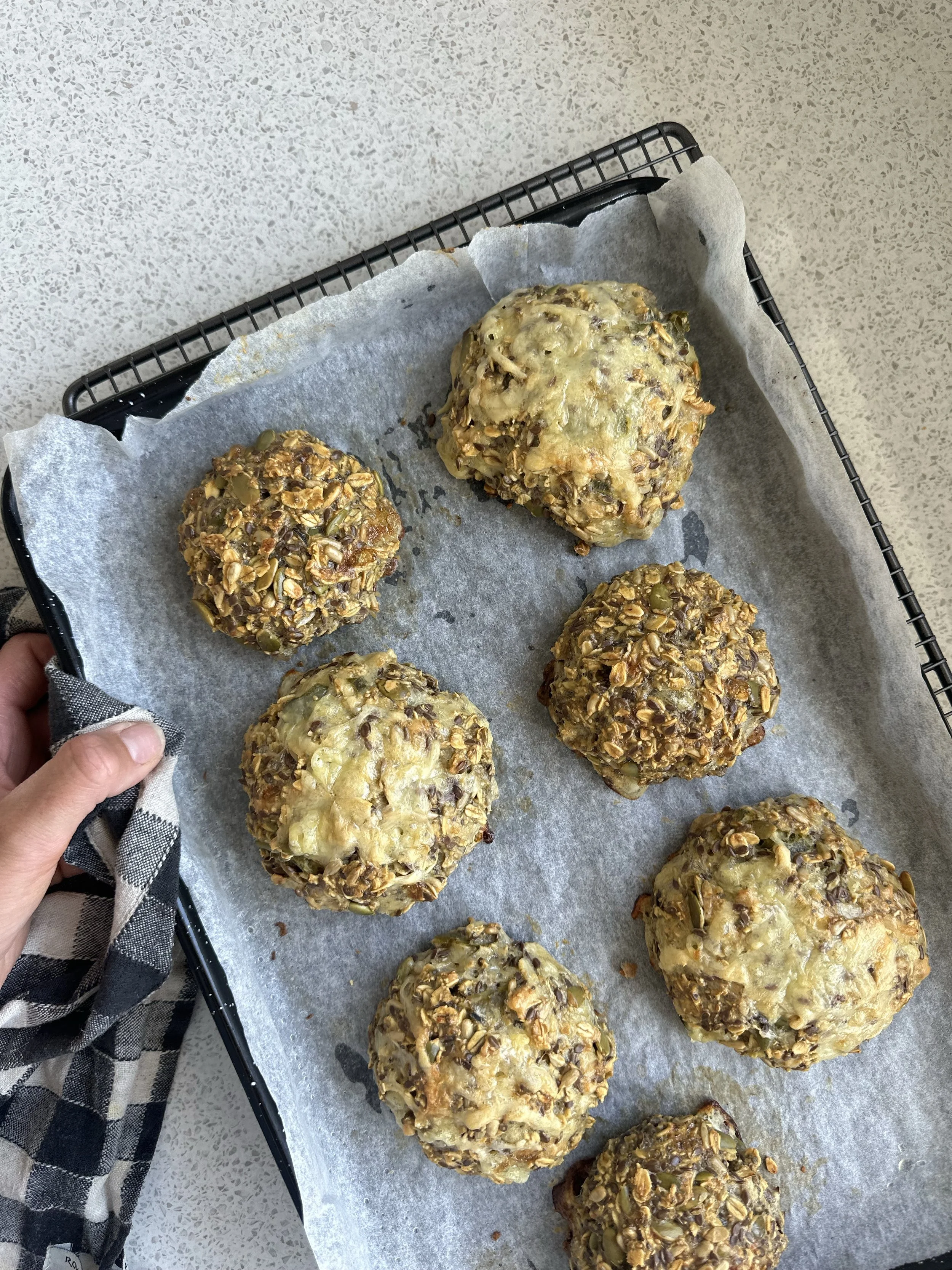 High Protein Seeded Scones