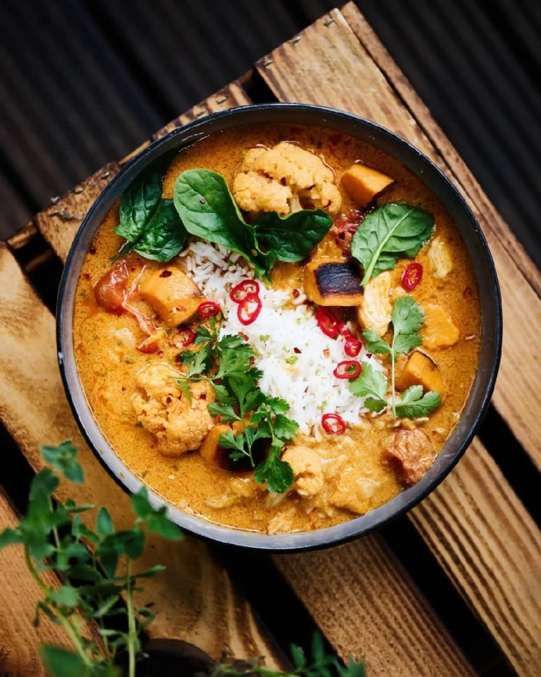 Chicken Satay Yellow Curry