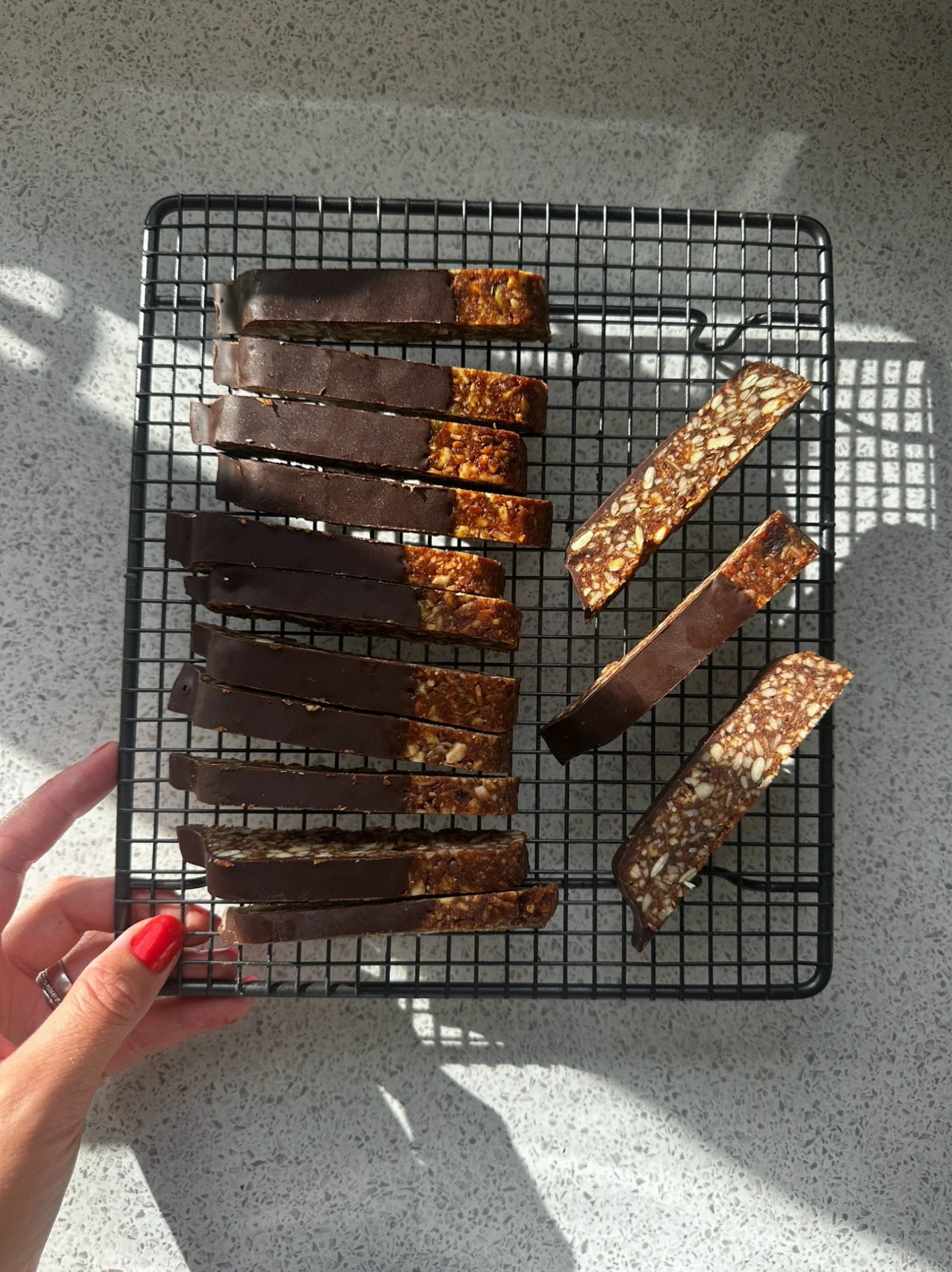Chewy Nut &amp; Seed Slab