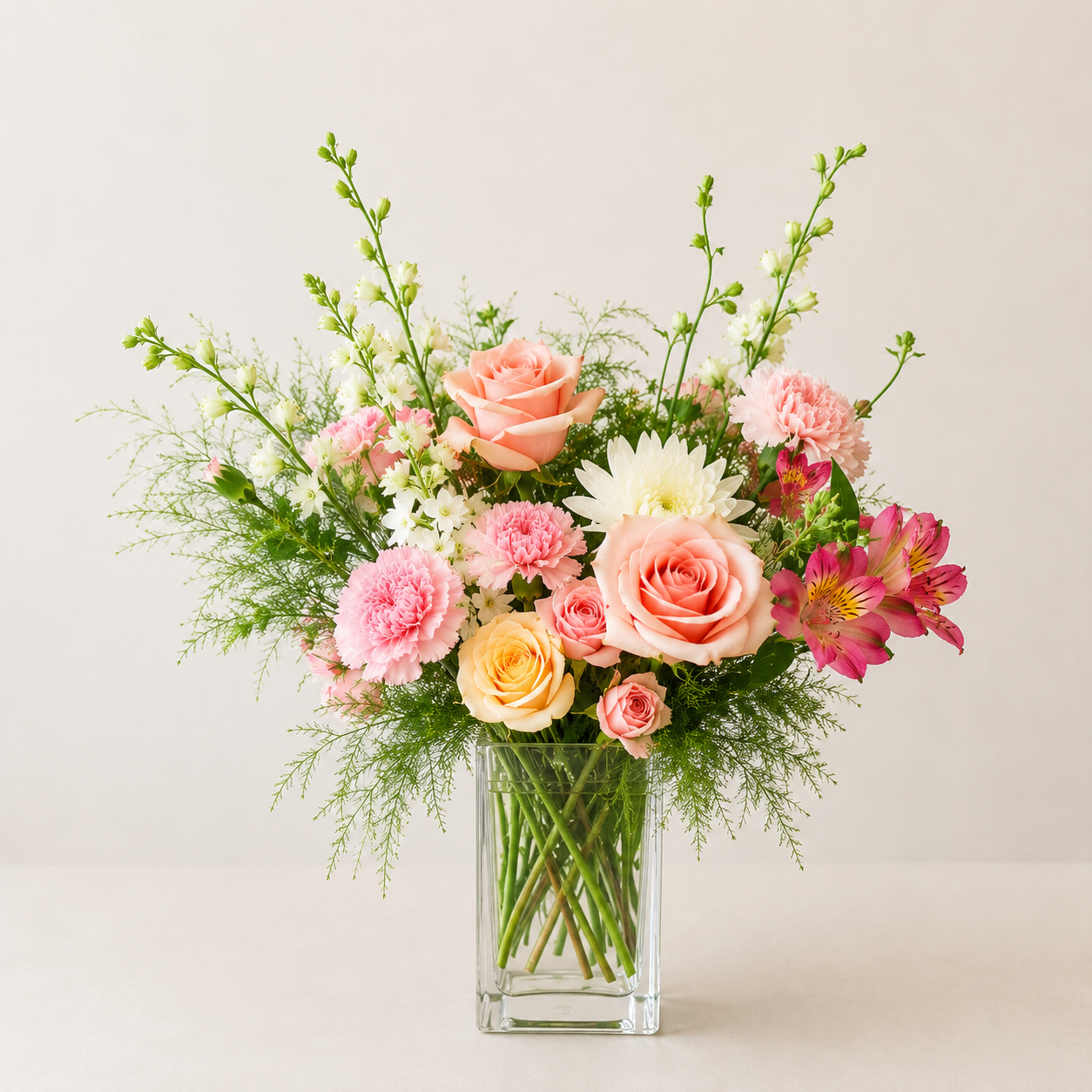 Coastal Blush Arrangement