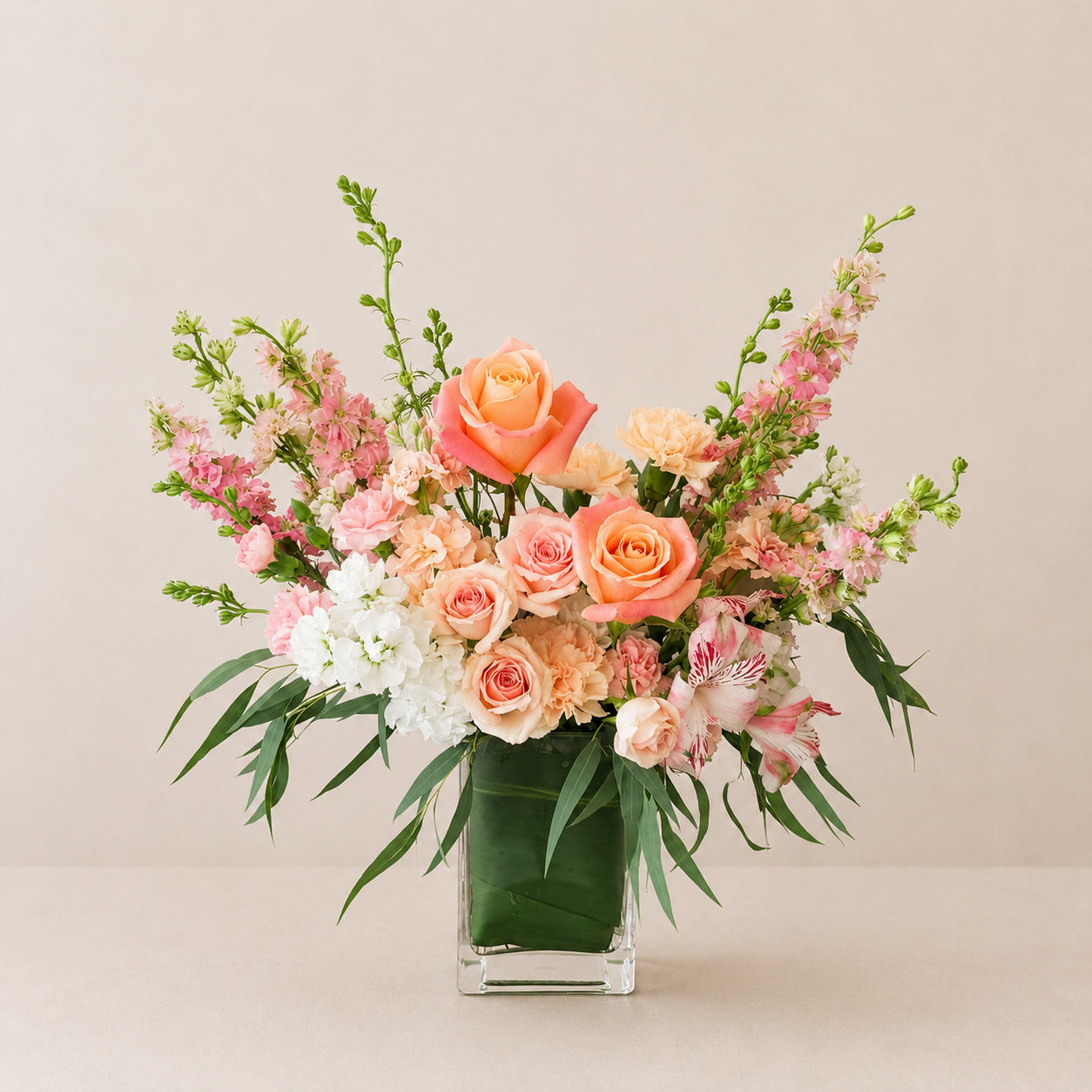 Coastal Blush Arrangement
