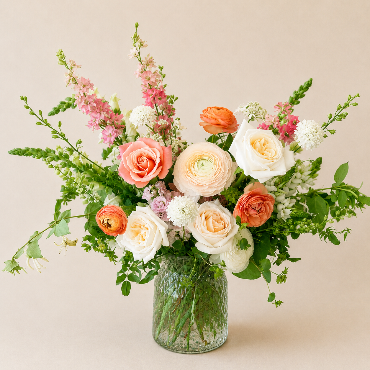 Coastal Garden Luxe Arrangement