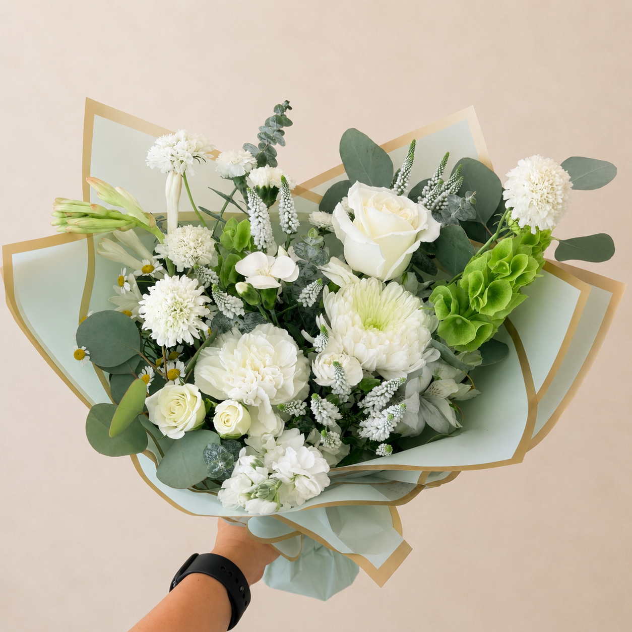 White Garden Bouquet