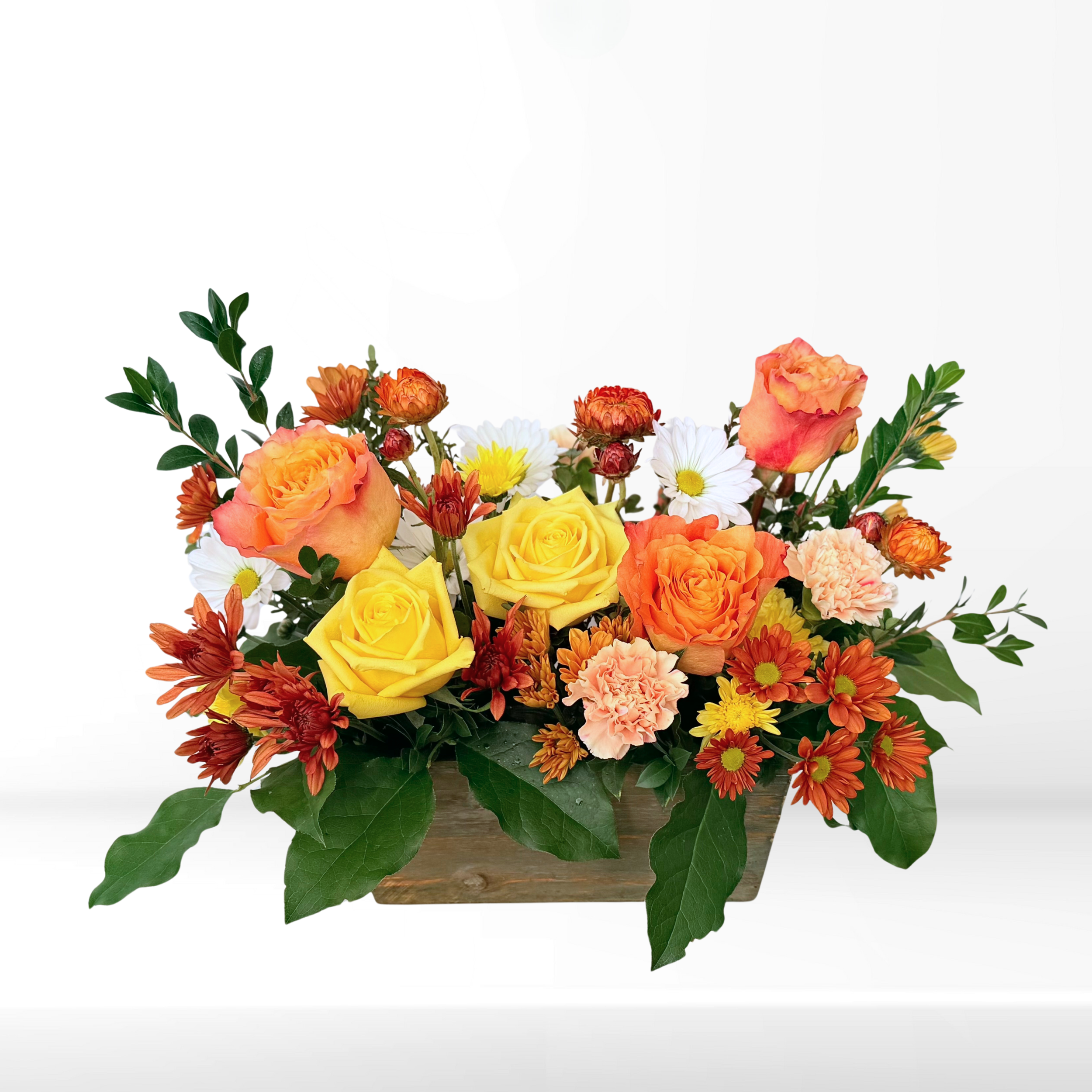 Fall Flower Box