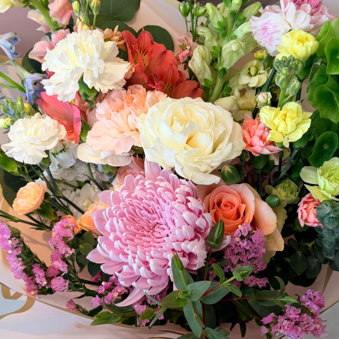 mother's day pastel bouquet