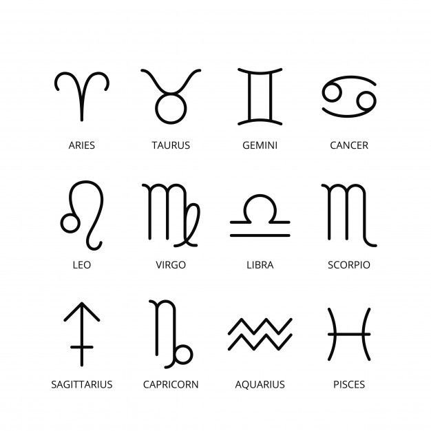 All Horoscope Crystal Meaning Cards - Digital Download