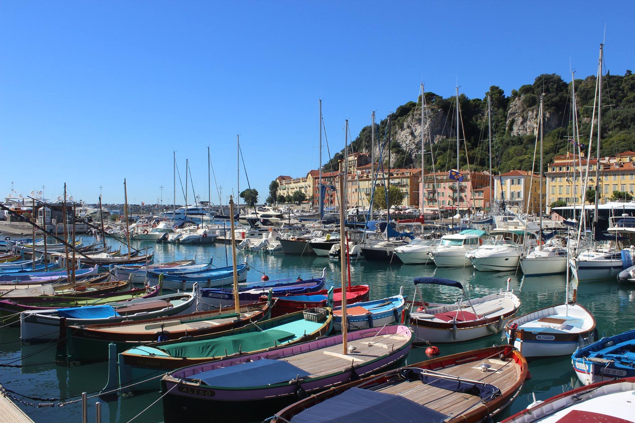 Boats in the French Rivera