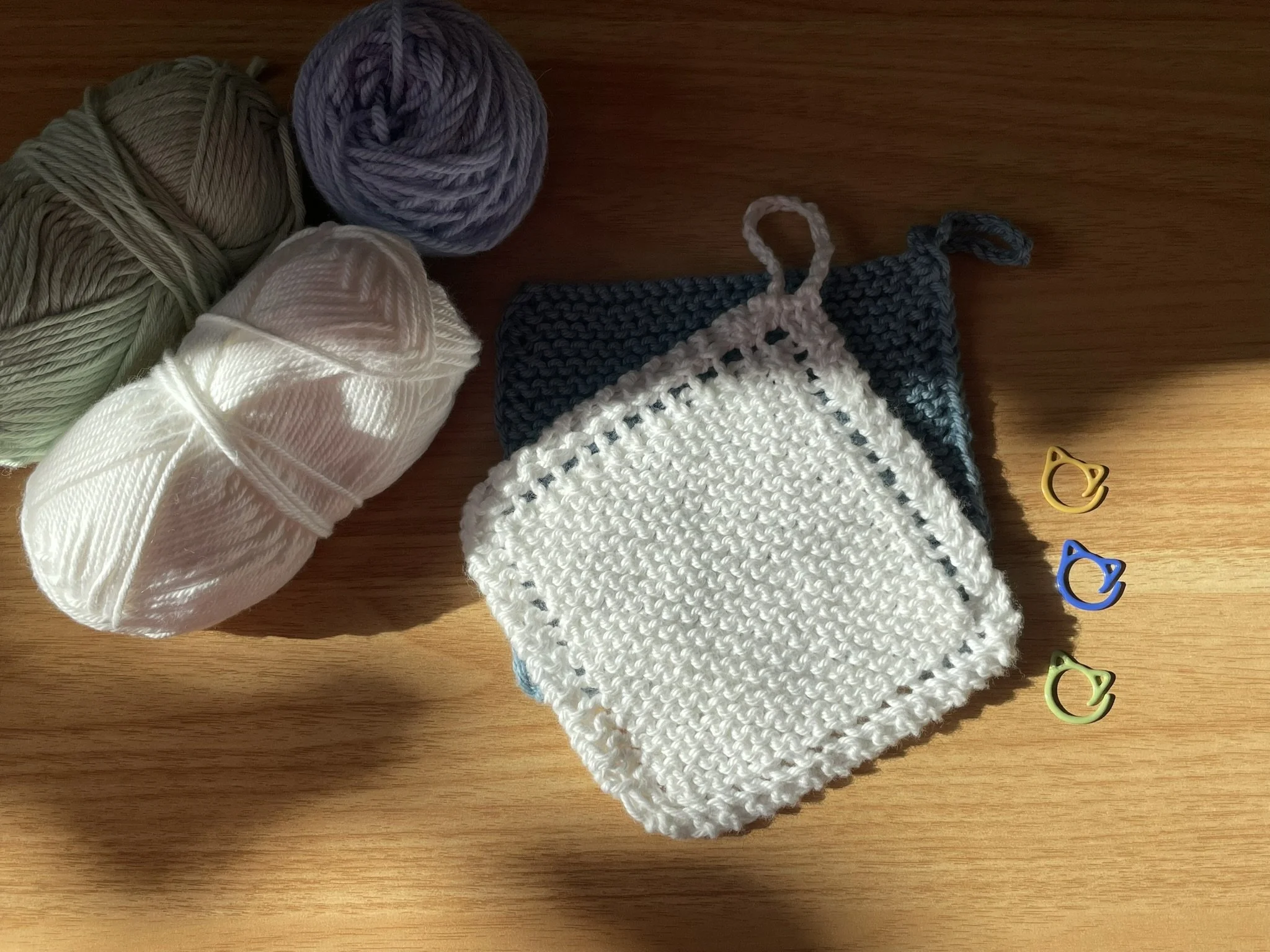 Beginner Knitting: Dishcloth 