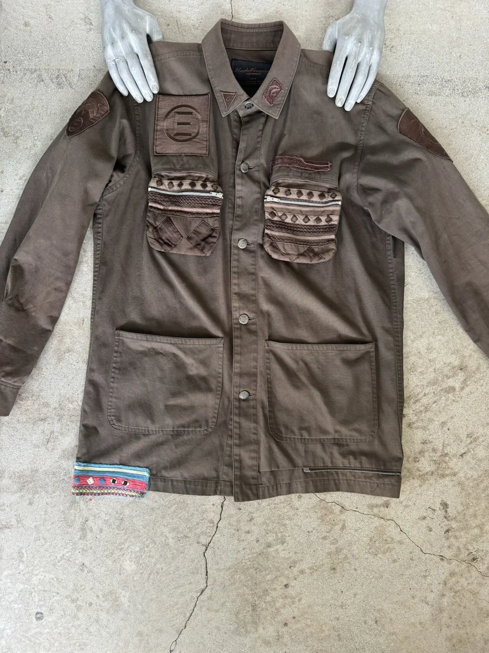 SS03 SCAB ARCHIVE UNDERCOVER CHORE COAT JACKET — Cycle continues 