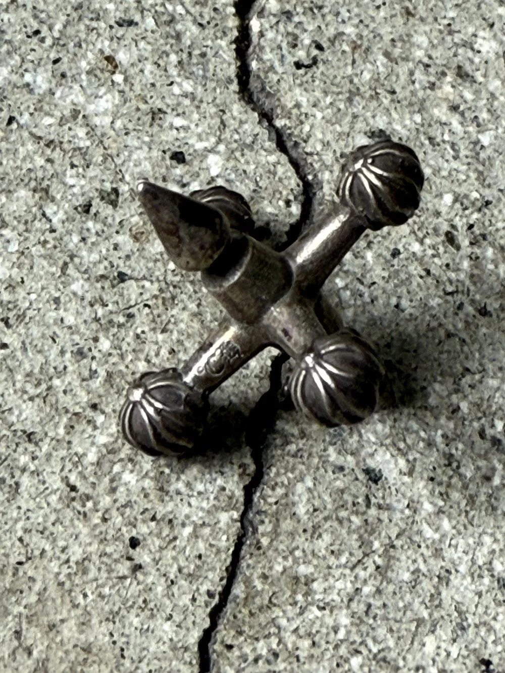 小物 Chrome Hearts Jacks Game Chrome Hearts Silver Jacks