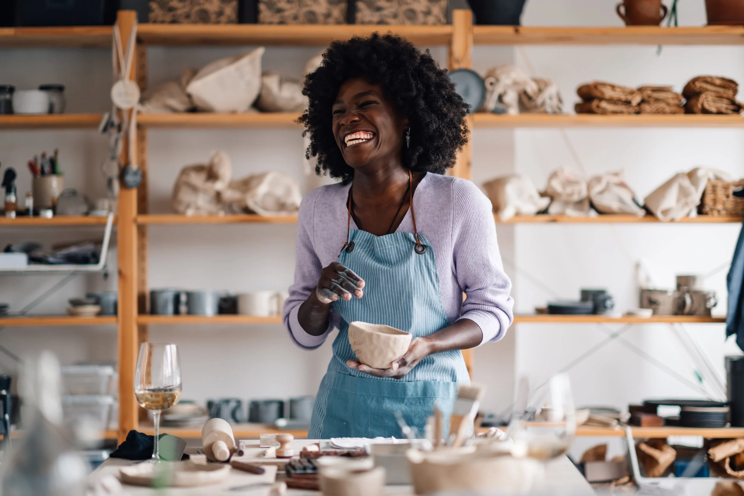 Wheel & Wine: A Social Pottery Night