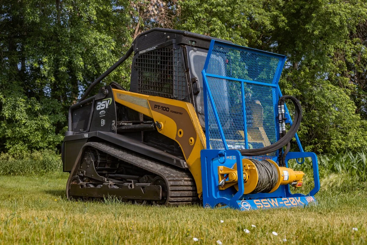 Skid Steer Winch — Omega Liner Company