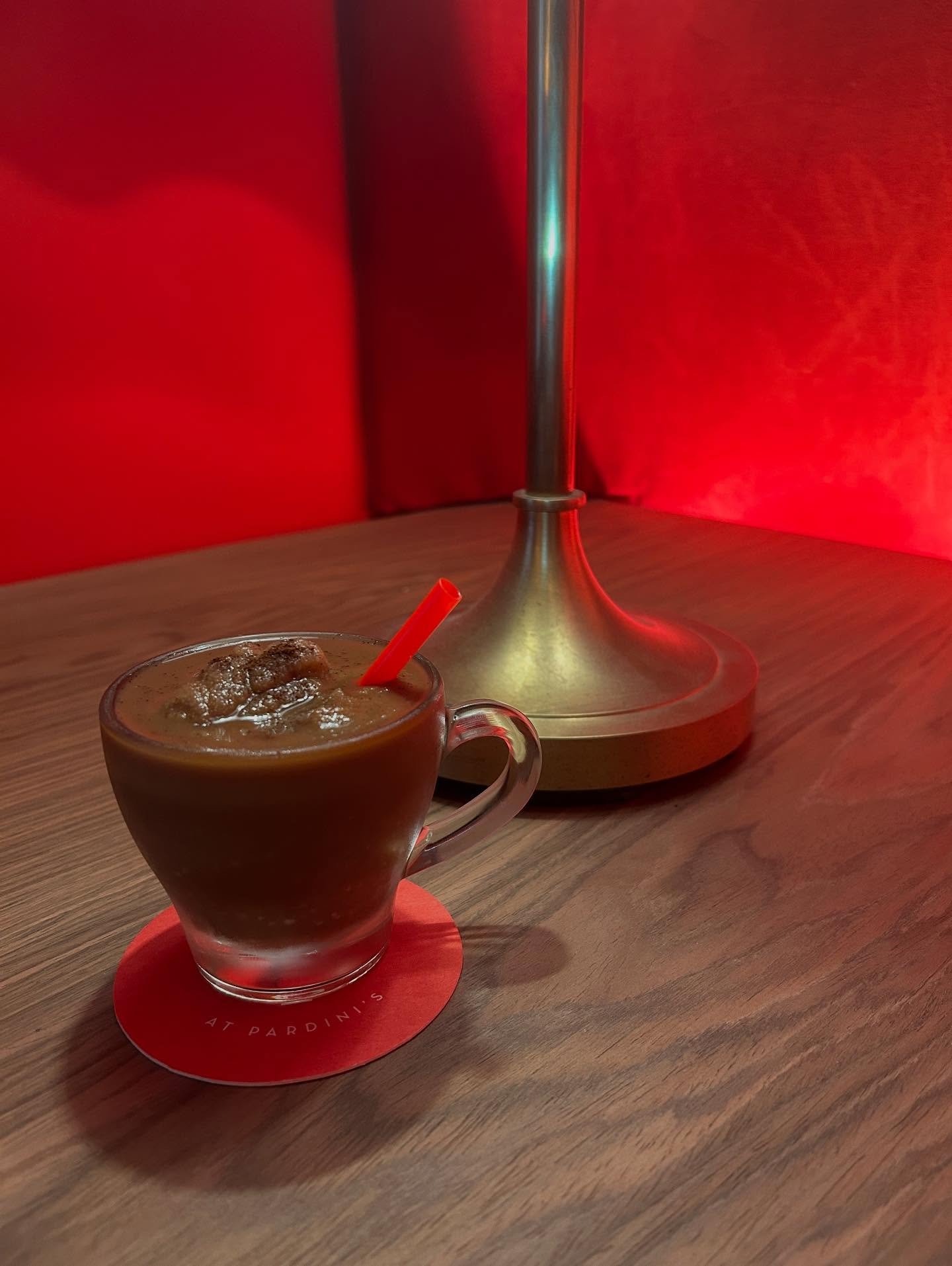 It&rsquo;s backkkkk! @mumziemedia&rsquo;s inspired &ldquo;mum&rsquo;s the word&rdquo; frozen espresso martini is back for the warm weather season! ☕️❄️🍸

We open at 5&hellip; we know you want one! 

Be sure to check our website calendar weekly for c