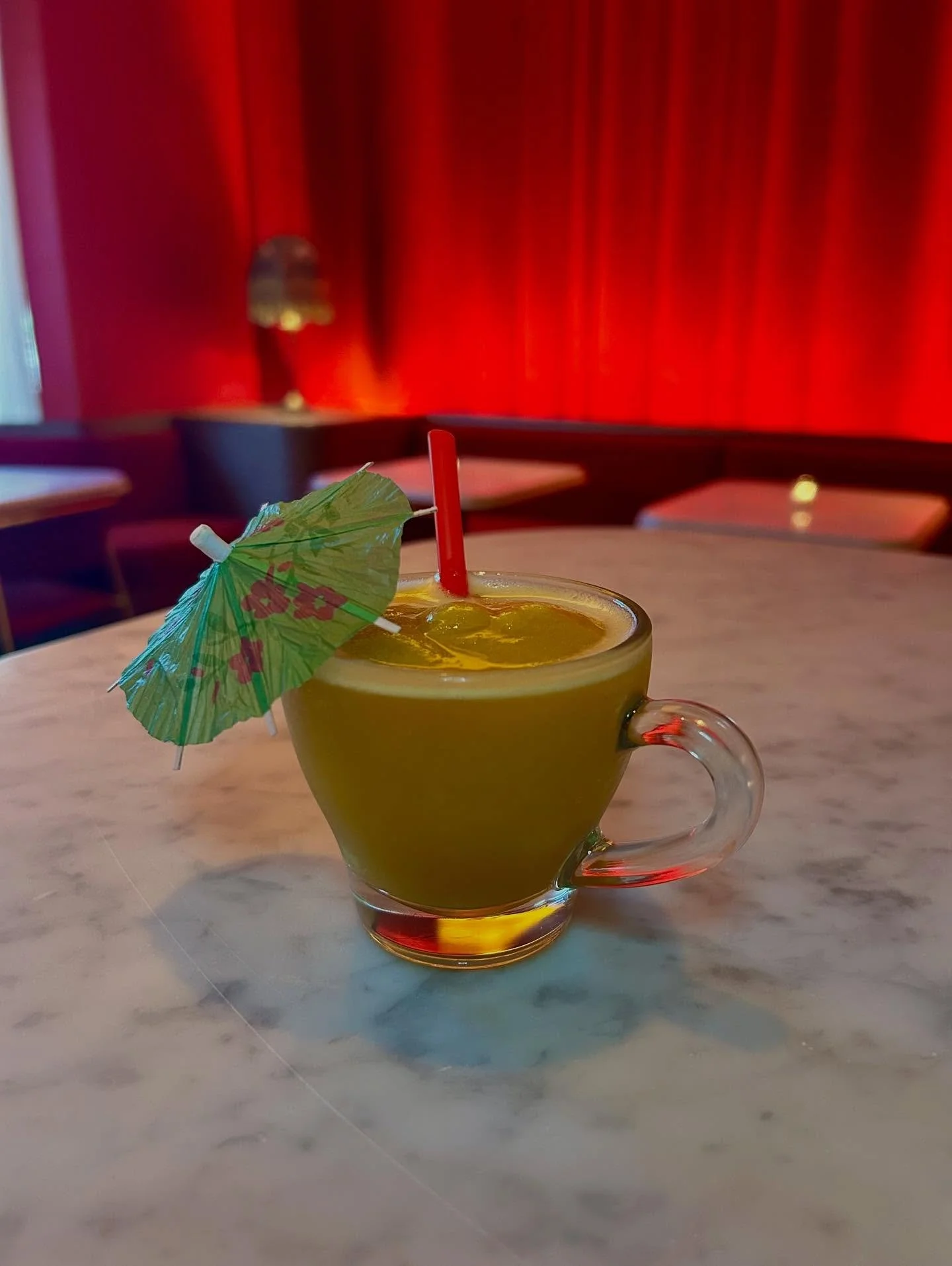 &ldquo;I thought hurricane season was over!&rdquo; 🌴🍹

A bright combination of passionfruit, lemon, and rum! Created at Pat O&rsquo;Brien&rsquo;s in 1940, traditionally enjoyed in a giant plastic mug while stumbling down bourbon street.. We decided