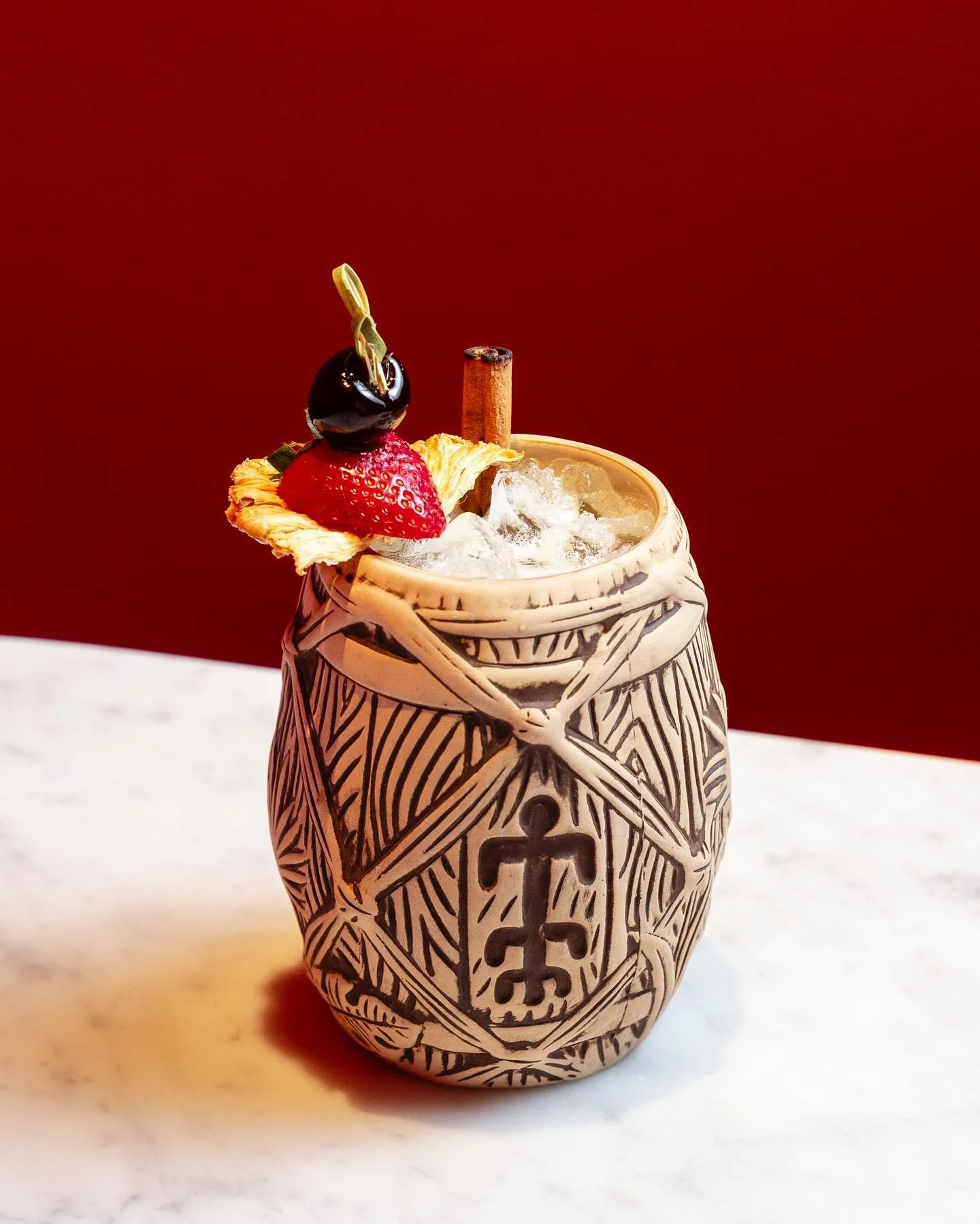 &mdash; SPOOKY ISLAND GROGG
Bright notes of banana, pineapple, and a touch of smoke take center stage in &ldquo;Spooky Island Grogg&rdquo; Inspired by the scene in The Scooby Doo movie where everyone is drinking tropical cocktails at &ldquo;Dead Mike