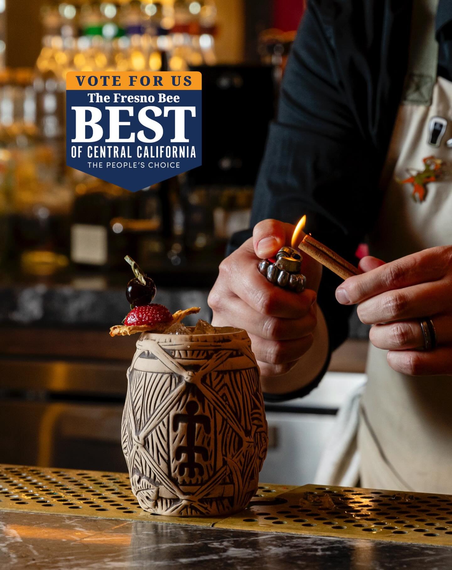 We&rsquo;re excited to share that we&rsquo;ve been nominated in @thefresnobee Best of Central California 🎉 
Voting is open until 3/6, and you can cast your vote once per day. Find us in the &ldquo;Eat &amp; Drink&rdquo; section, under the following 