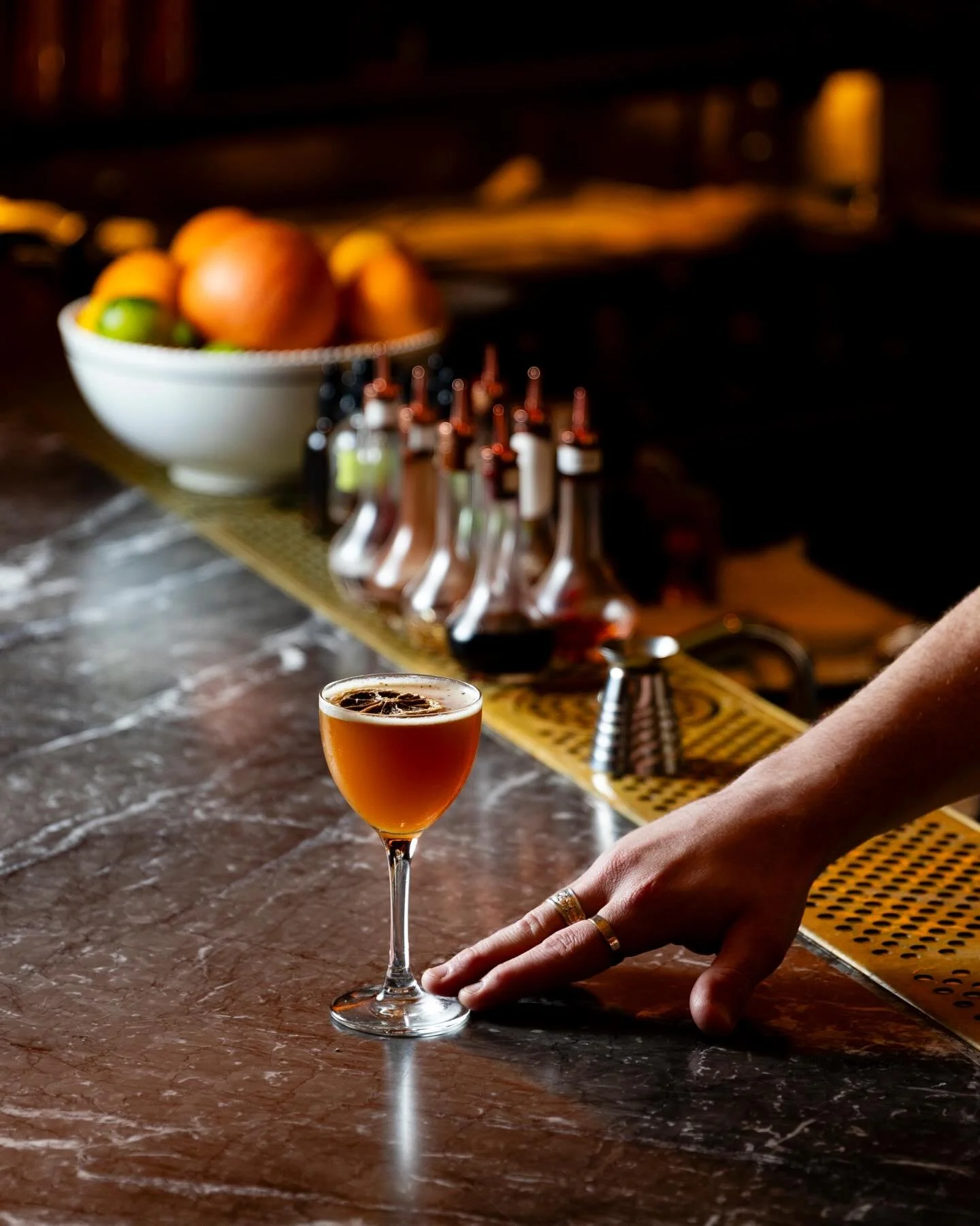 Inspired by The Witcher 3, we like to think this is the kind of cocktail Geralt of Rivia would order&mdash;after tossing a coin to his Witcher... or, in this case, his bartender.

Pisco forms the backbone of the drink, while acid-adjusted pineapple b