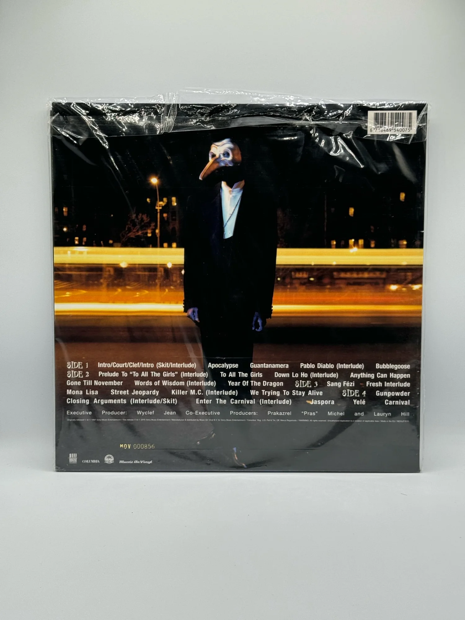 Wyclef Jean - The Carnival (Music On Vinyl reissue) — WYTHE