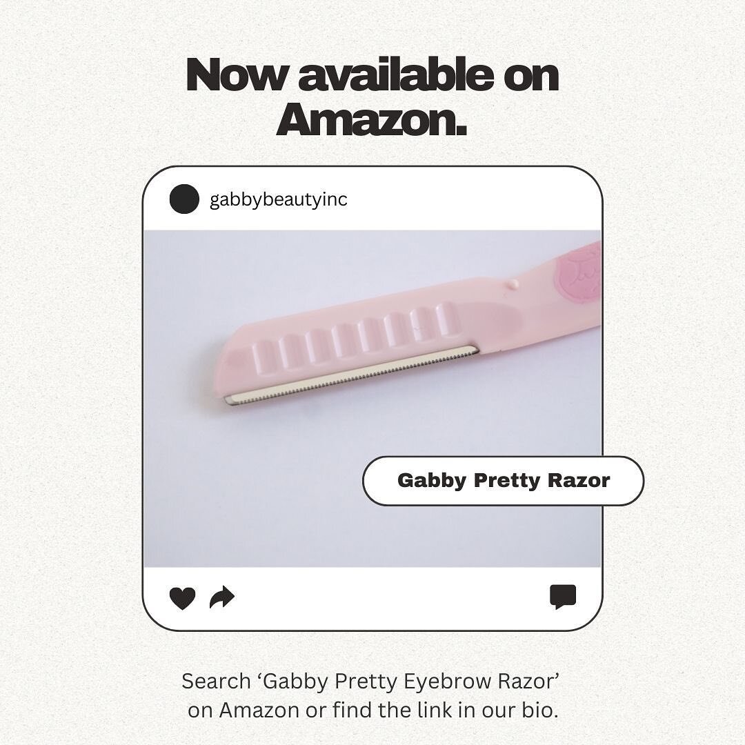 Meet your new favorite razor! Link in bio ✨✨✨✨✨

#dermaplaning #dermaplane #facialrazor #eyebrowrazor #skincare #skincaretips #facial #facialtreatment #skingoals #instalike #mua #makeupaddict