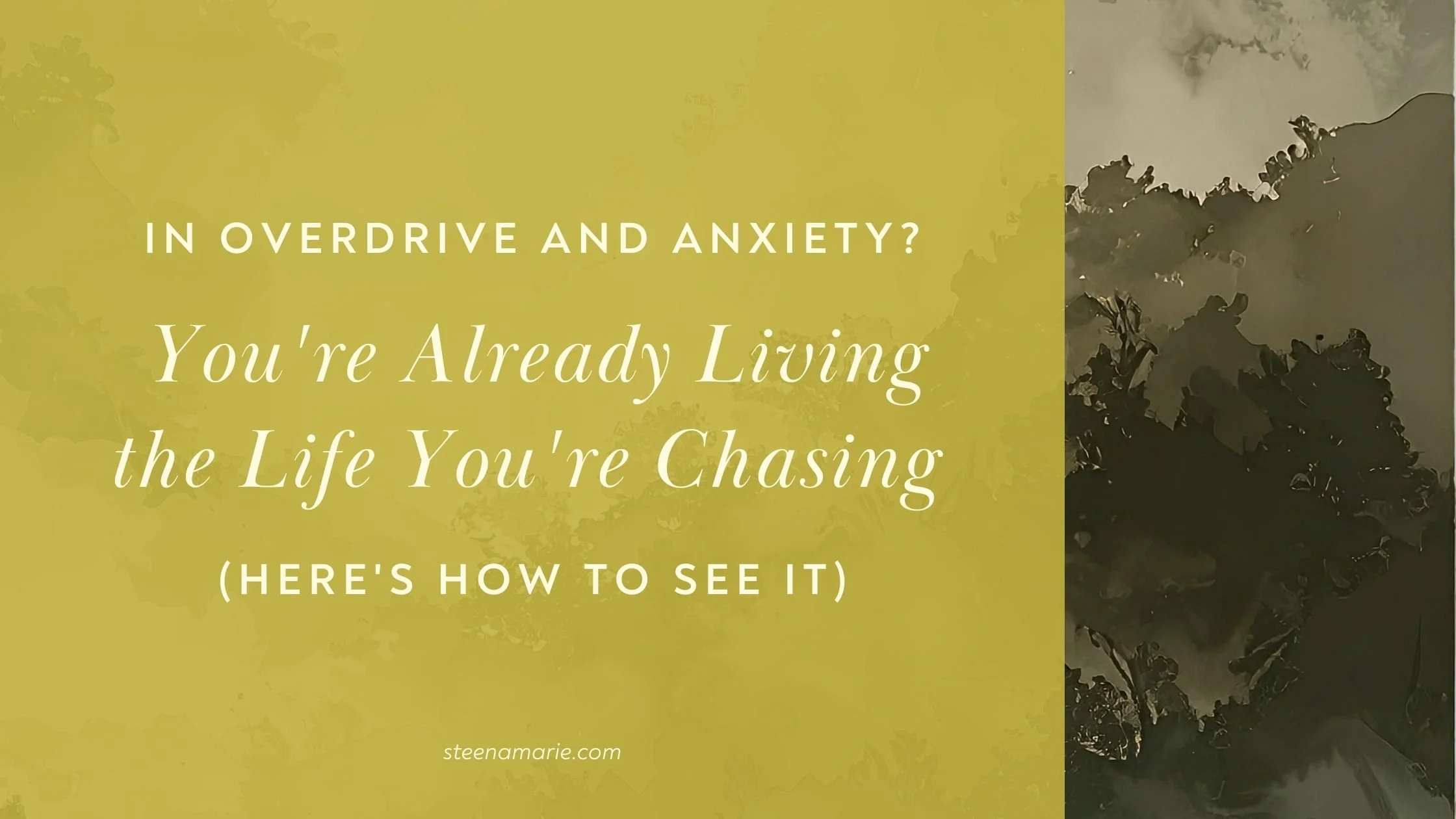 The 1% Target: How to Stop Over-Functioning Your Way Through Big Transitions