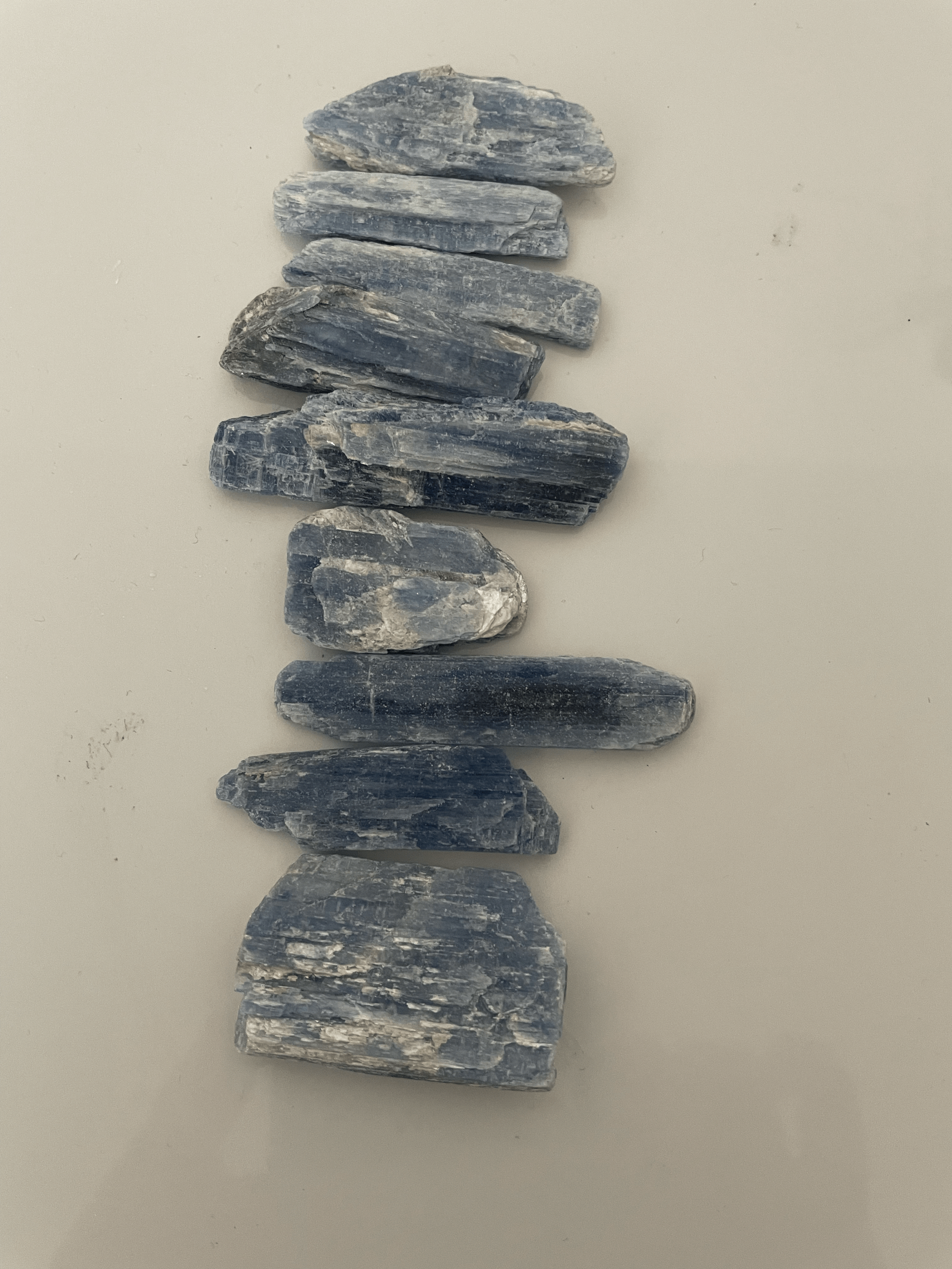 Blue Kyanite Rough Blades