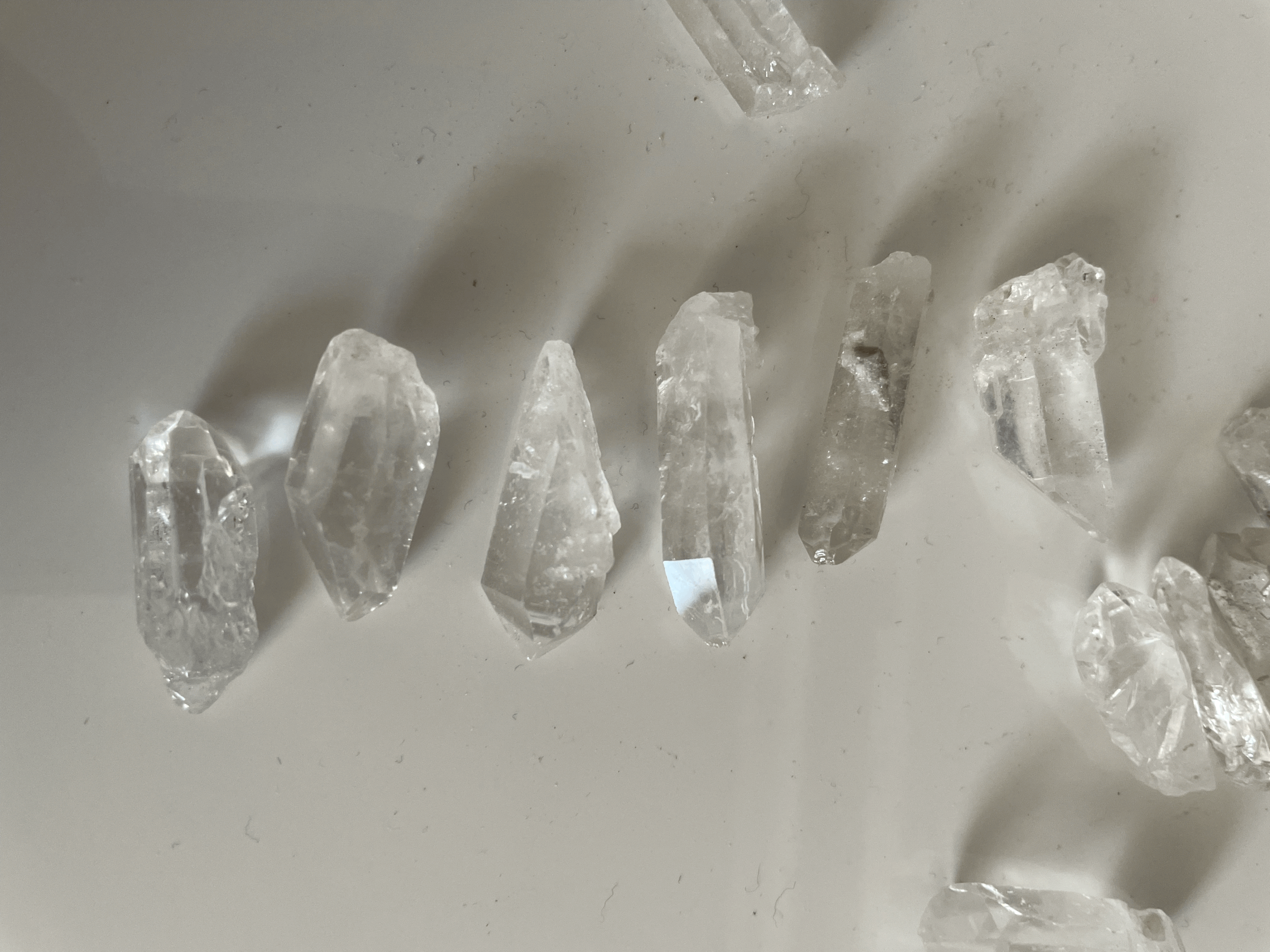 Clear Quartz Rough Crystals