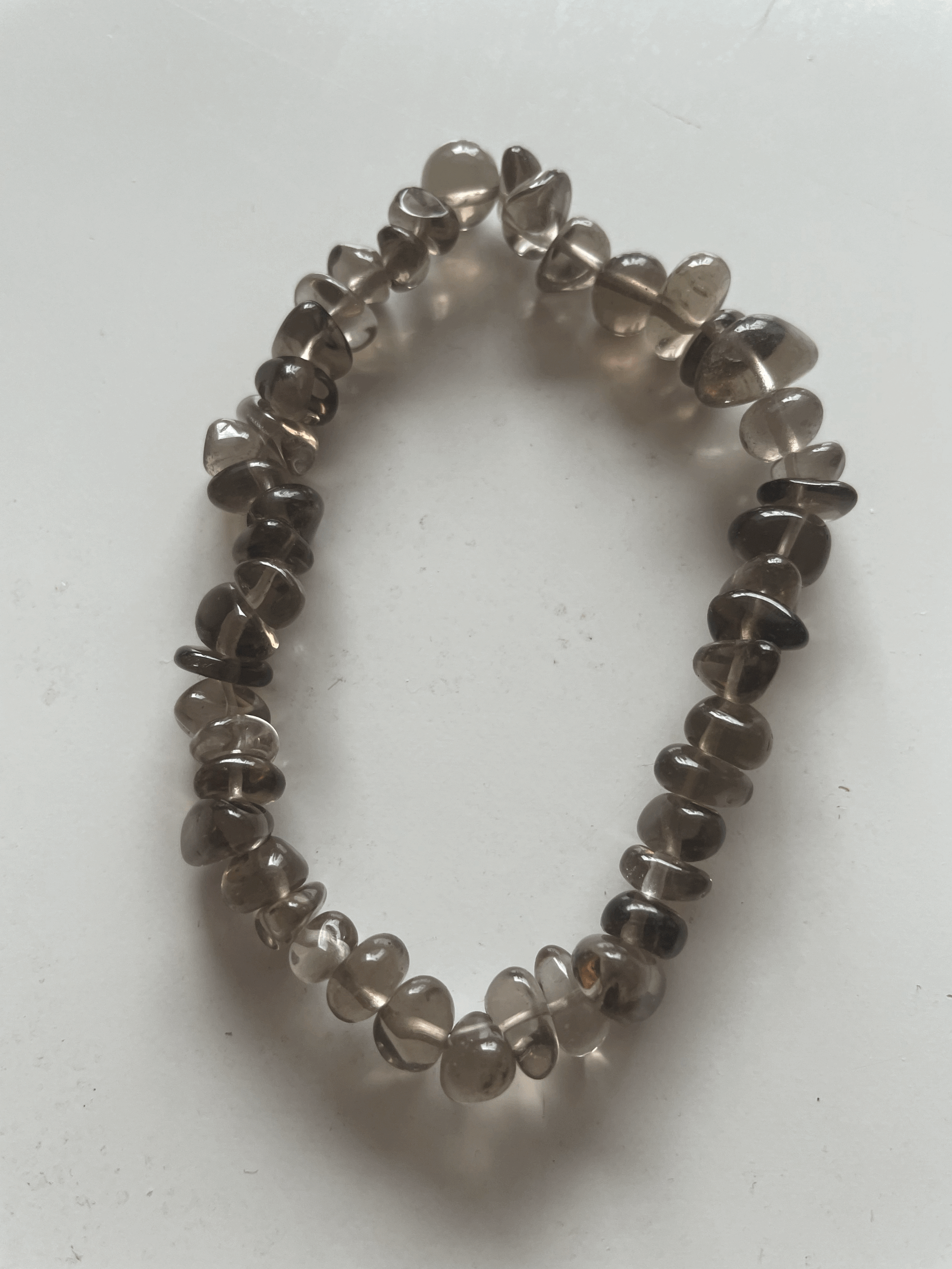 Smoky Quartz Chip Bracelet