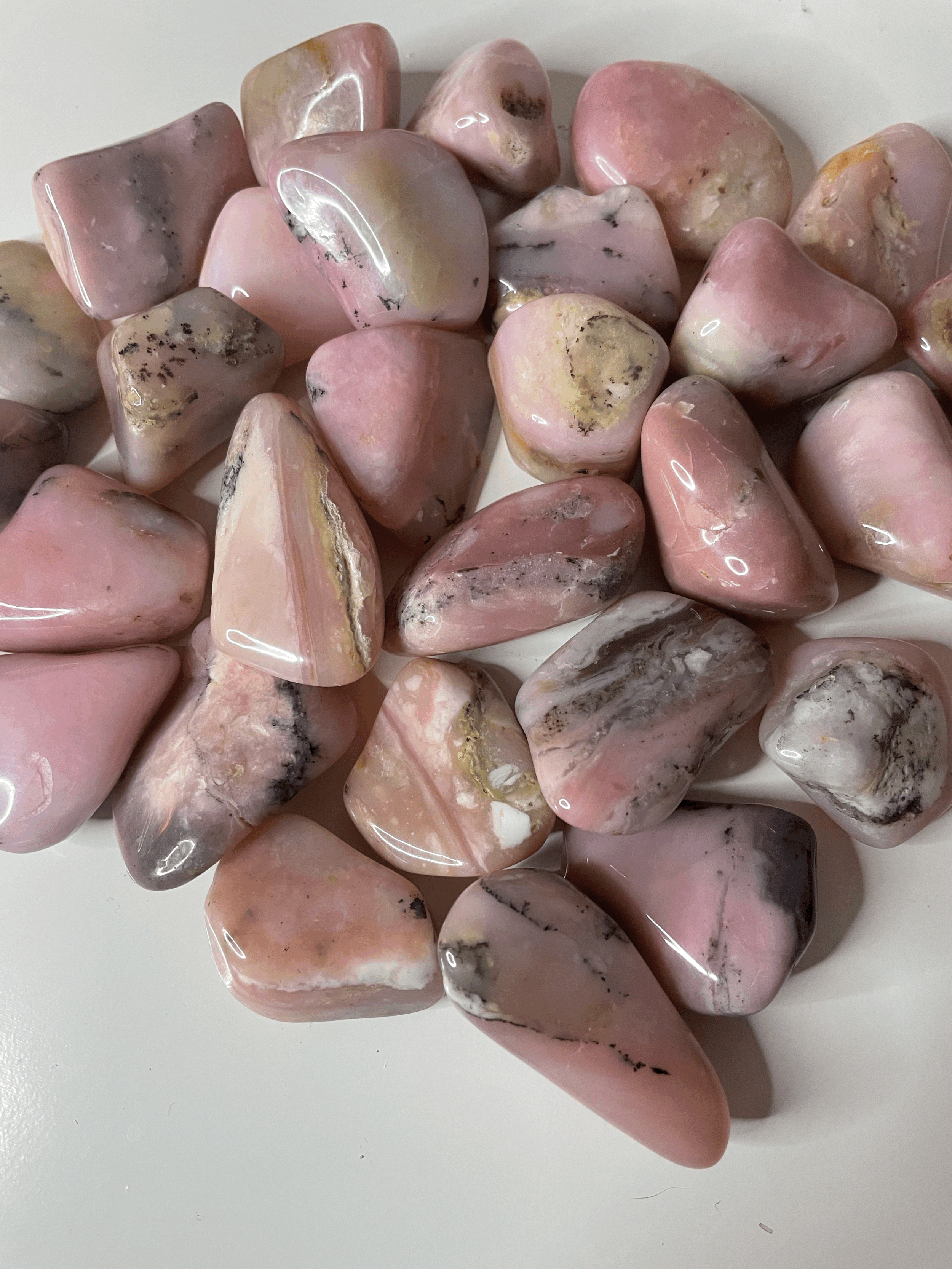 Pink Opal Tumble Stones