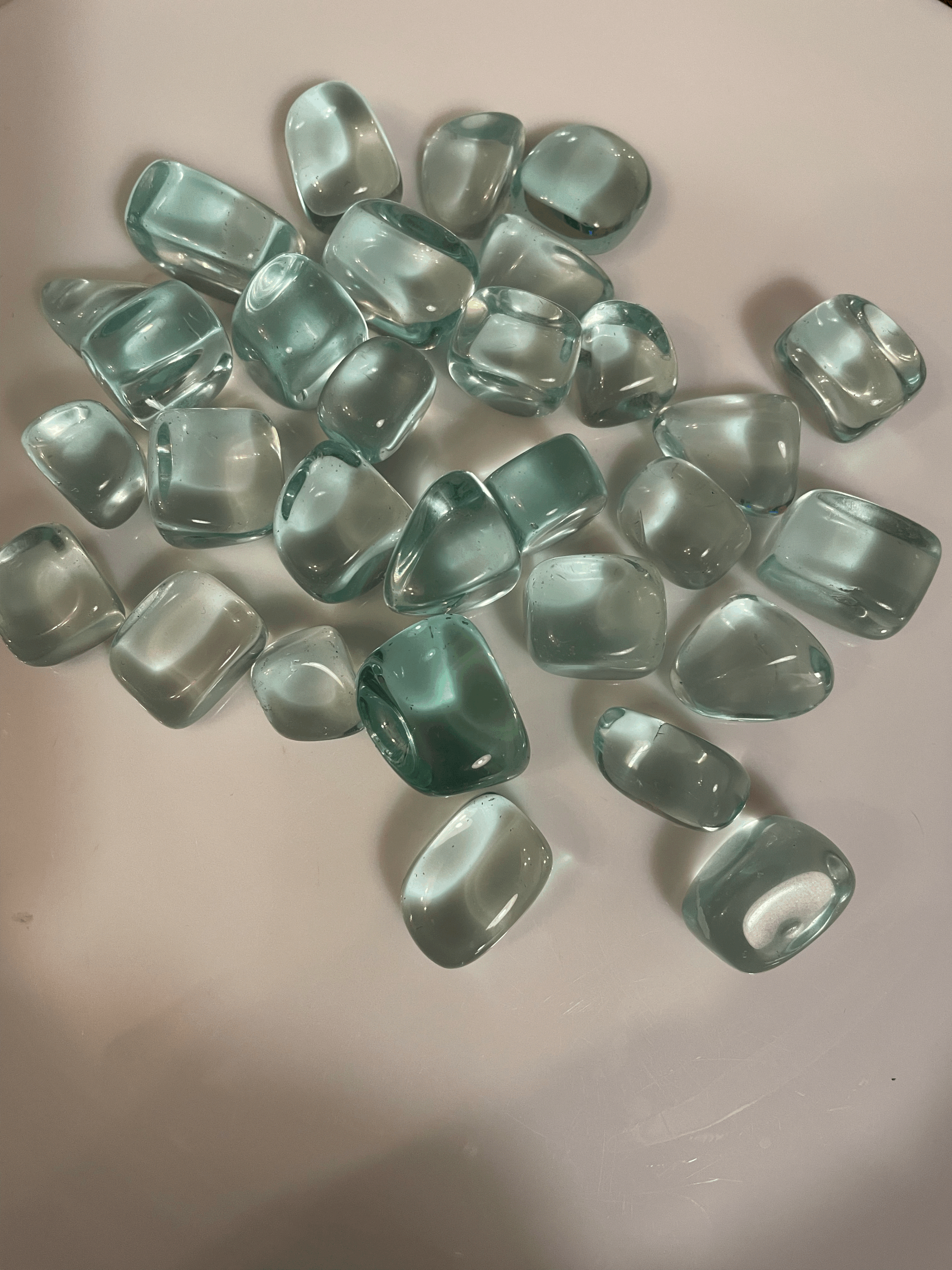 Blue Obsidian Tumbled Stones