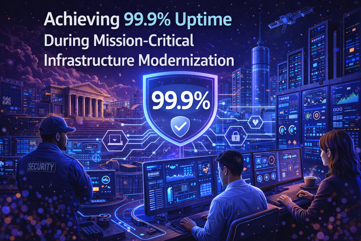 Achieving 99.9% Uptime During Mission-Critical Infrastructure Modernization