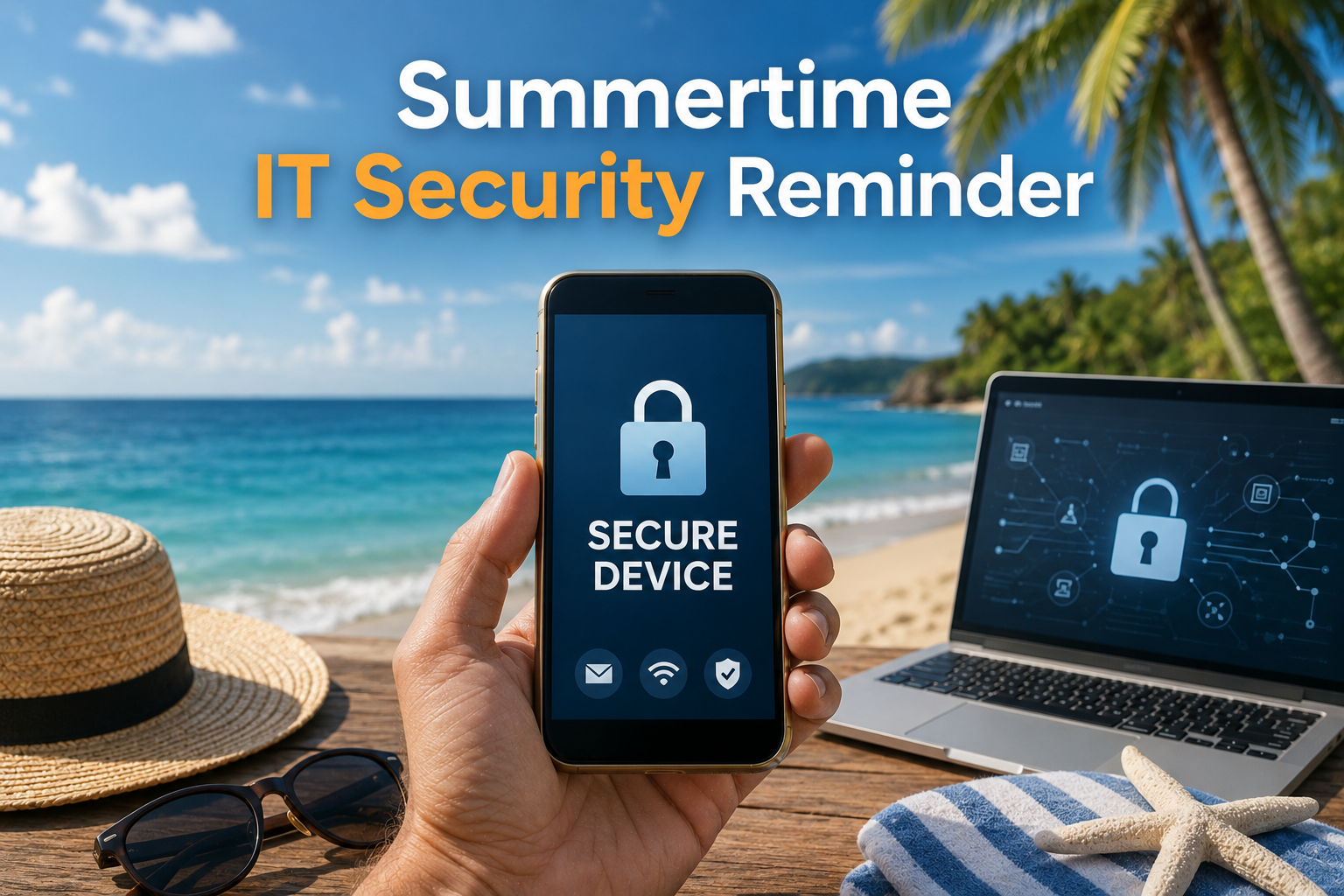 Don’t Let Your Guard Down This Summer: Cybersecurity Risks During Vacation Season&nbsp;