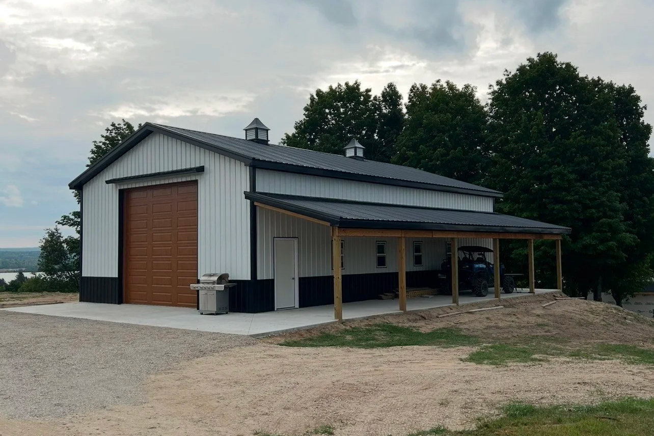 Pole Barn in Bellaire, Michigan