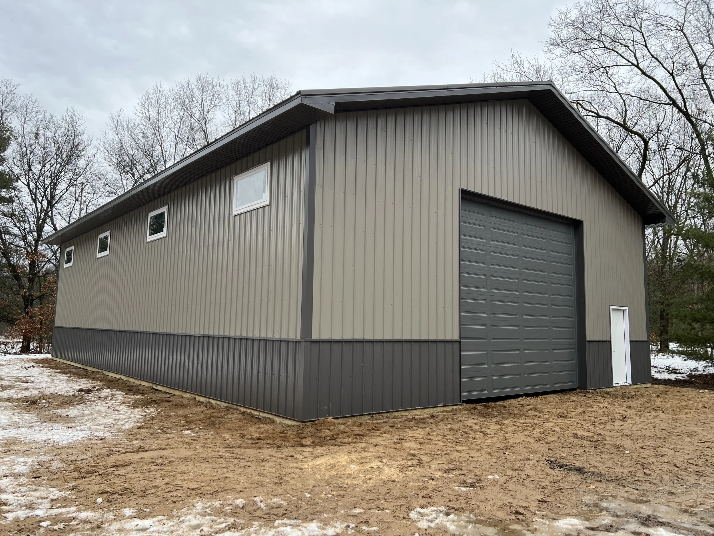 Pole Barn built in Newaygo Michigan
