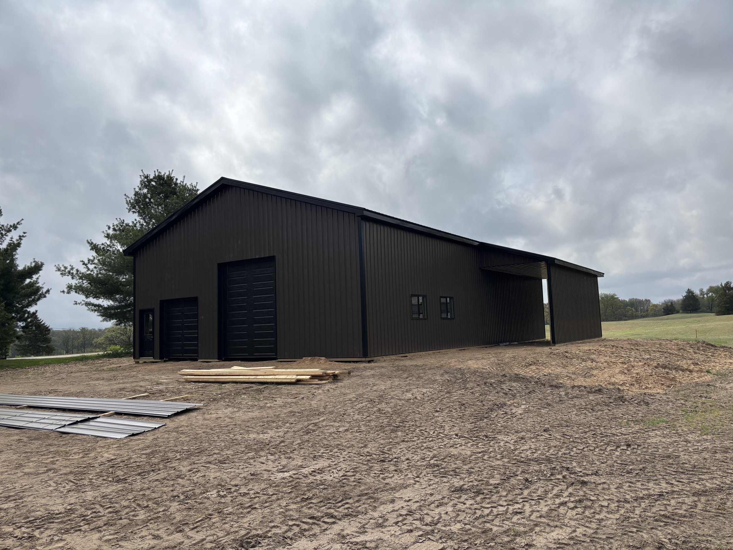 Pole Barn built in Newaygo Michigan