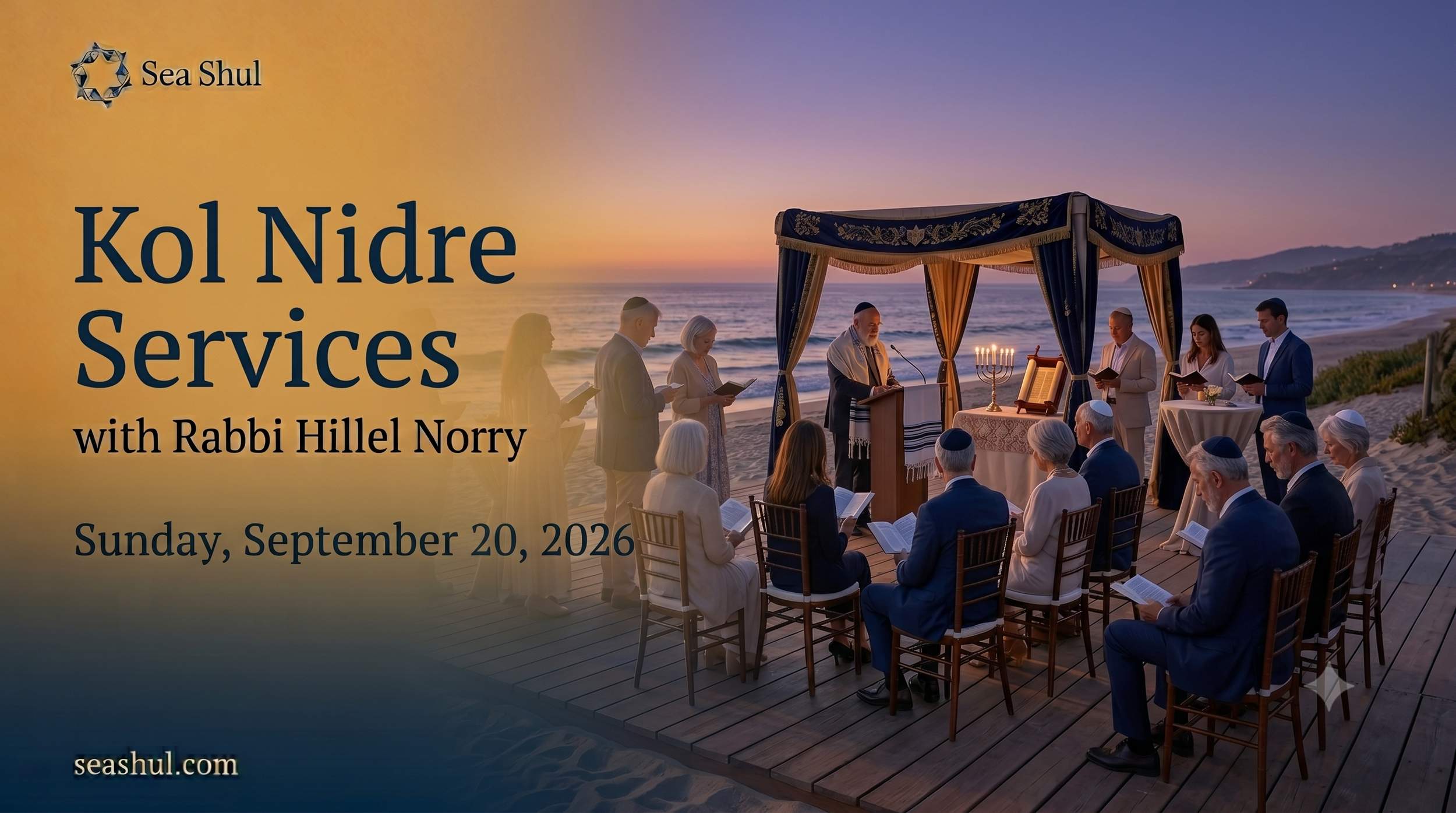 Kol Nidre Services with Rabbi Norry