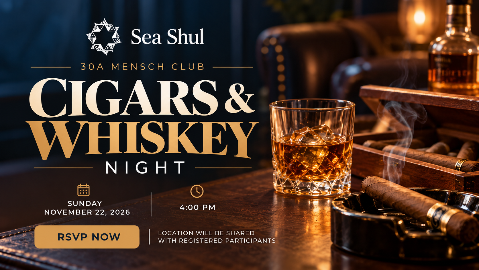 Cigars & Whiskey Night