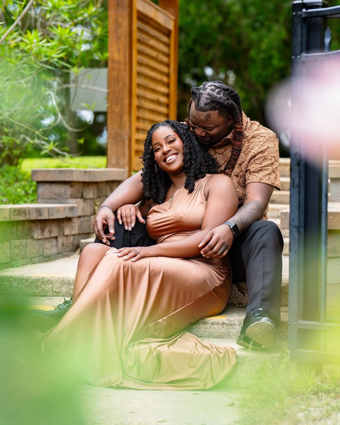 This couple won a complimentary engagement shoot and they absolutely showed out! Super natural in front of the camera and their chemistry was effortless. Congrats to the beautiful couple!🫶🏿

Shot by @hvrivisualsweddings