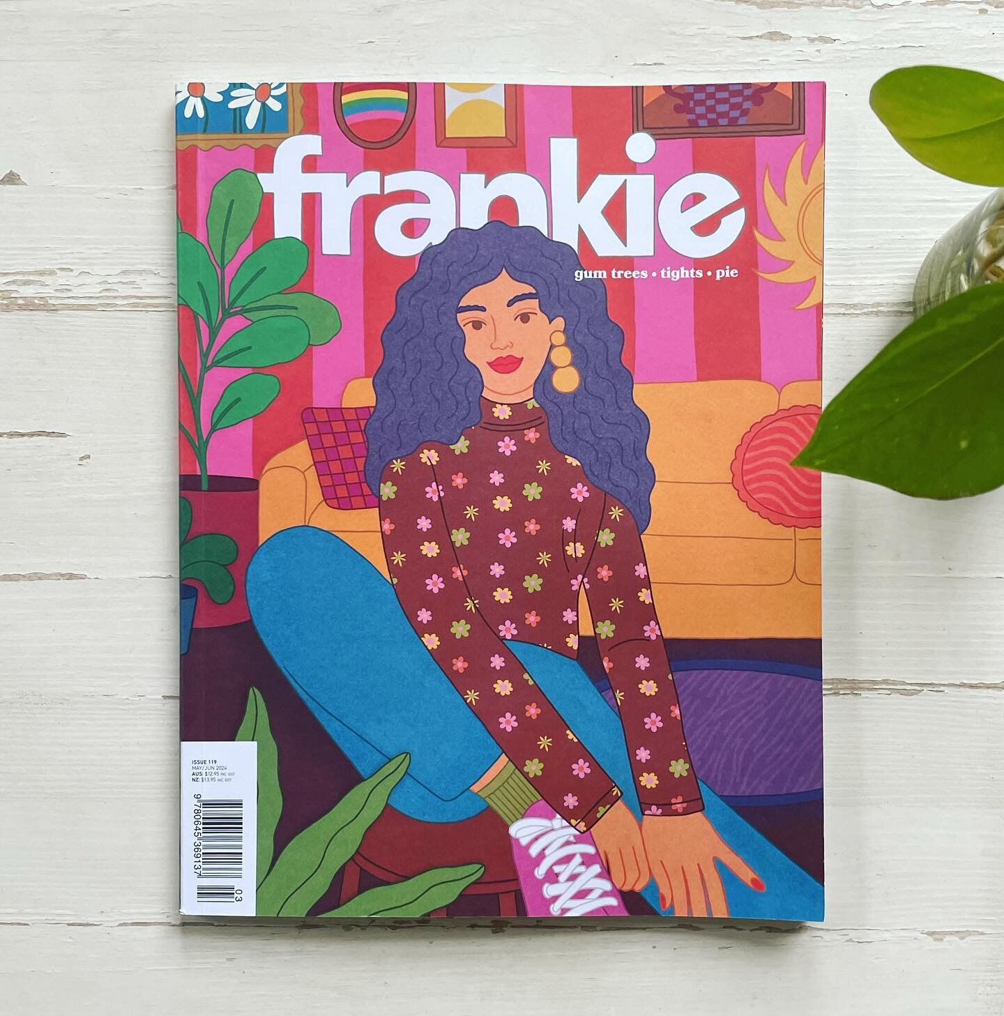 Was such a happy surprise to discover the characters in the new issue of @frankiemagazine ! Couldn&rsquo;t quite believe that they were staring back at me as I was flipping through the pages. 
Very special and also slightly unreal to see them in a ma
