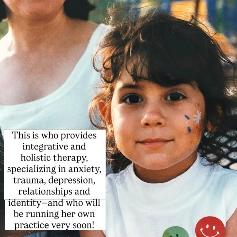 Love this trend. Thankful for those I work with and what I get to do every day. And stay tuned for a new chapter ahead! From my inner child to yours ❤️

#innerchild #therapist #healing #integrativetherapy