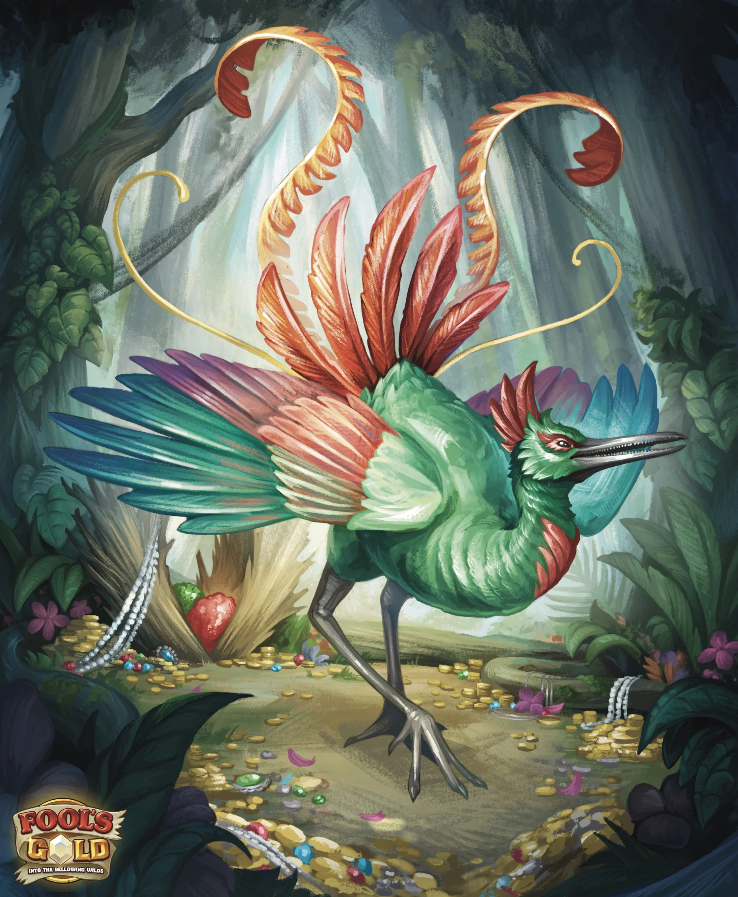 'Fools Gold: Into the Bellowing Wilds’ Creature Design- Hit Point Press