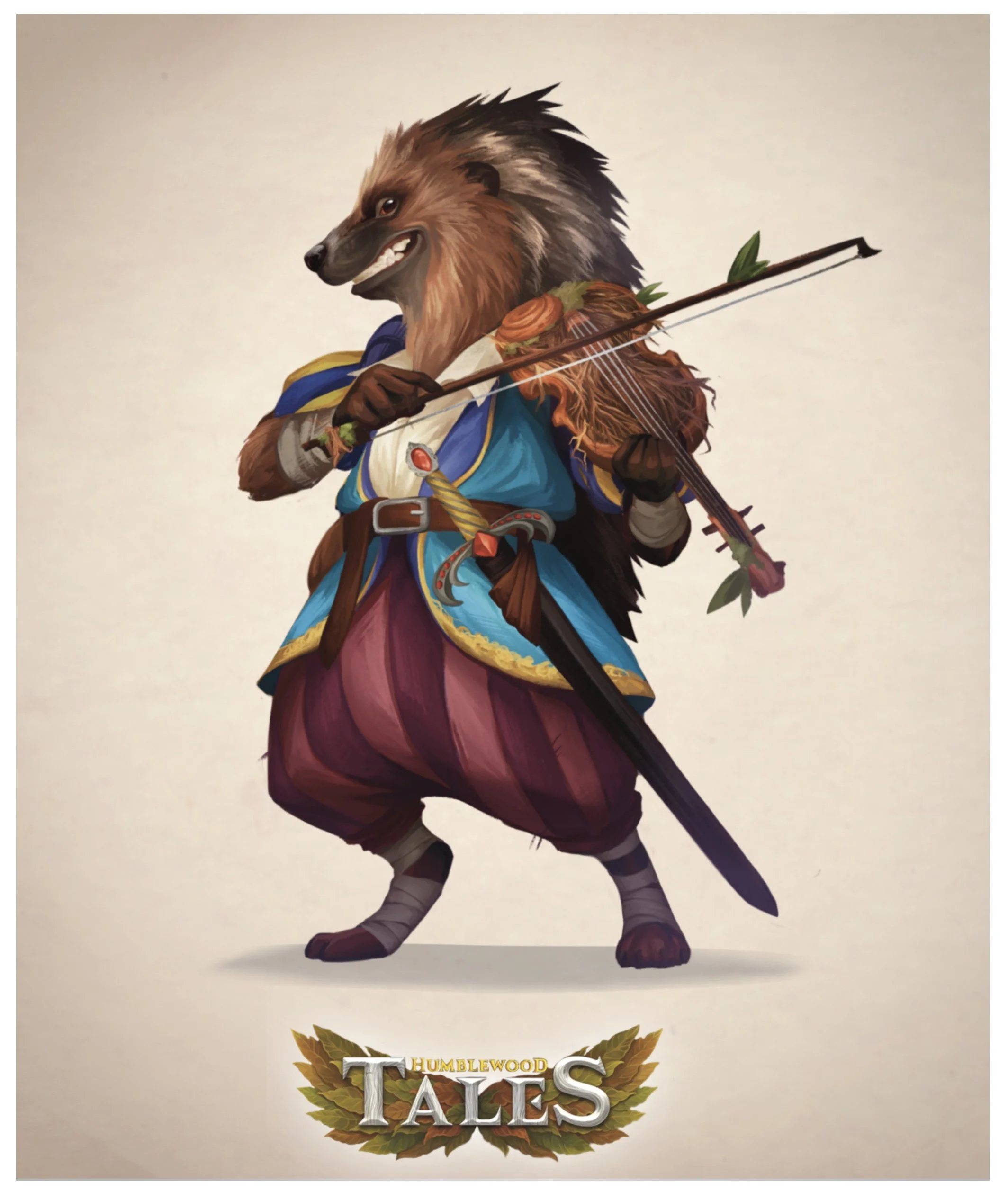 ‘Humblewood Tales’ Character design- Hit point Press