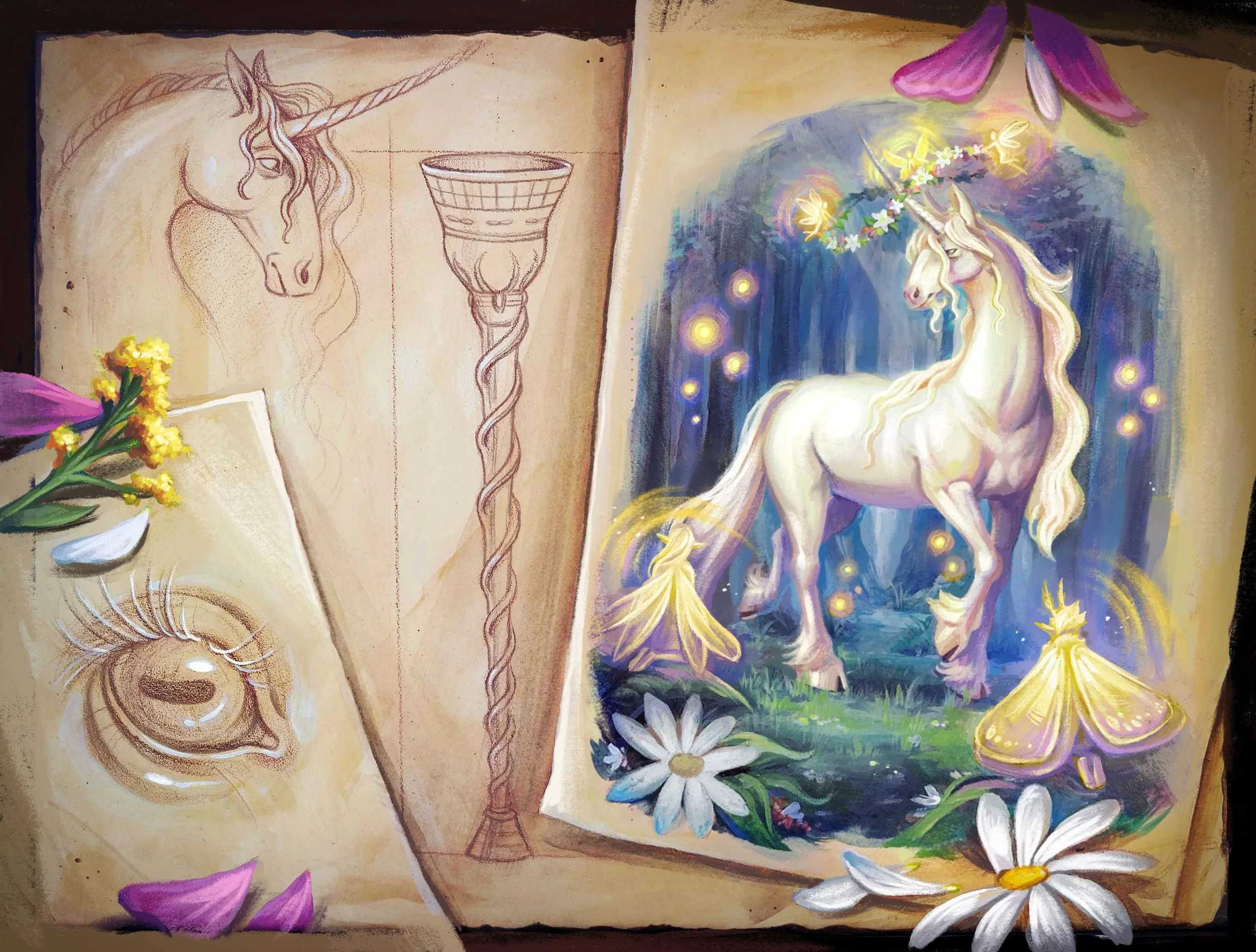 'Fablehaven: Grip of the Shadow Plague' Front Endpaper- Publisher Litjoy Crate