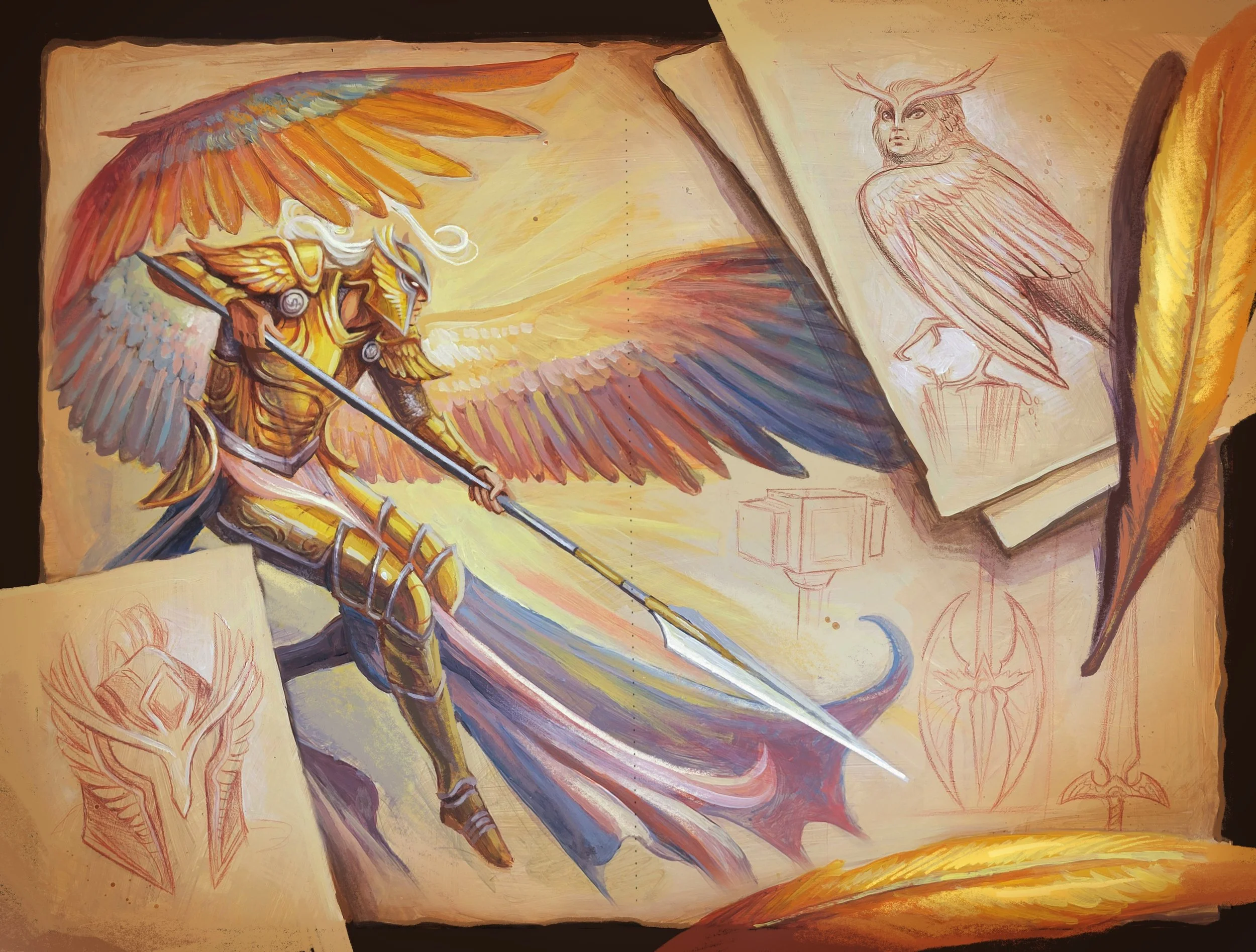 ‘Fablehaven: Keys to the Demon Prison’ Back Endpaper- Publisher LitJoy Crate