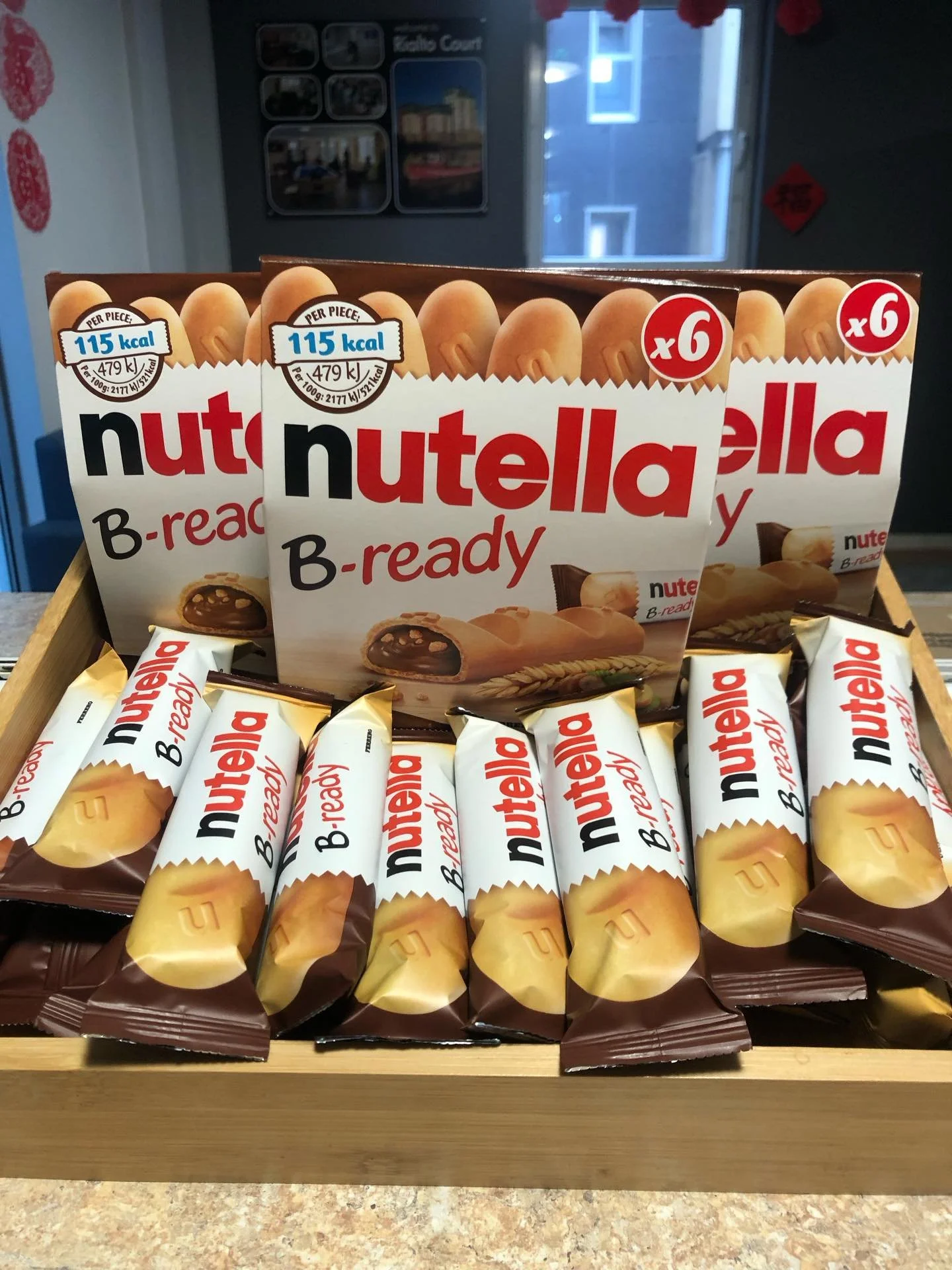 Join us in celebrating National Nutella Day with a B-ready bar at reception 😋 🍫