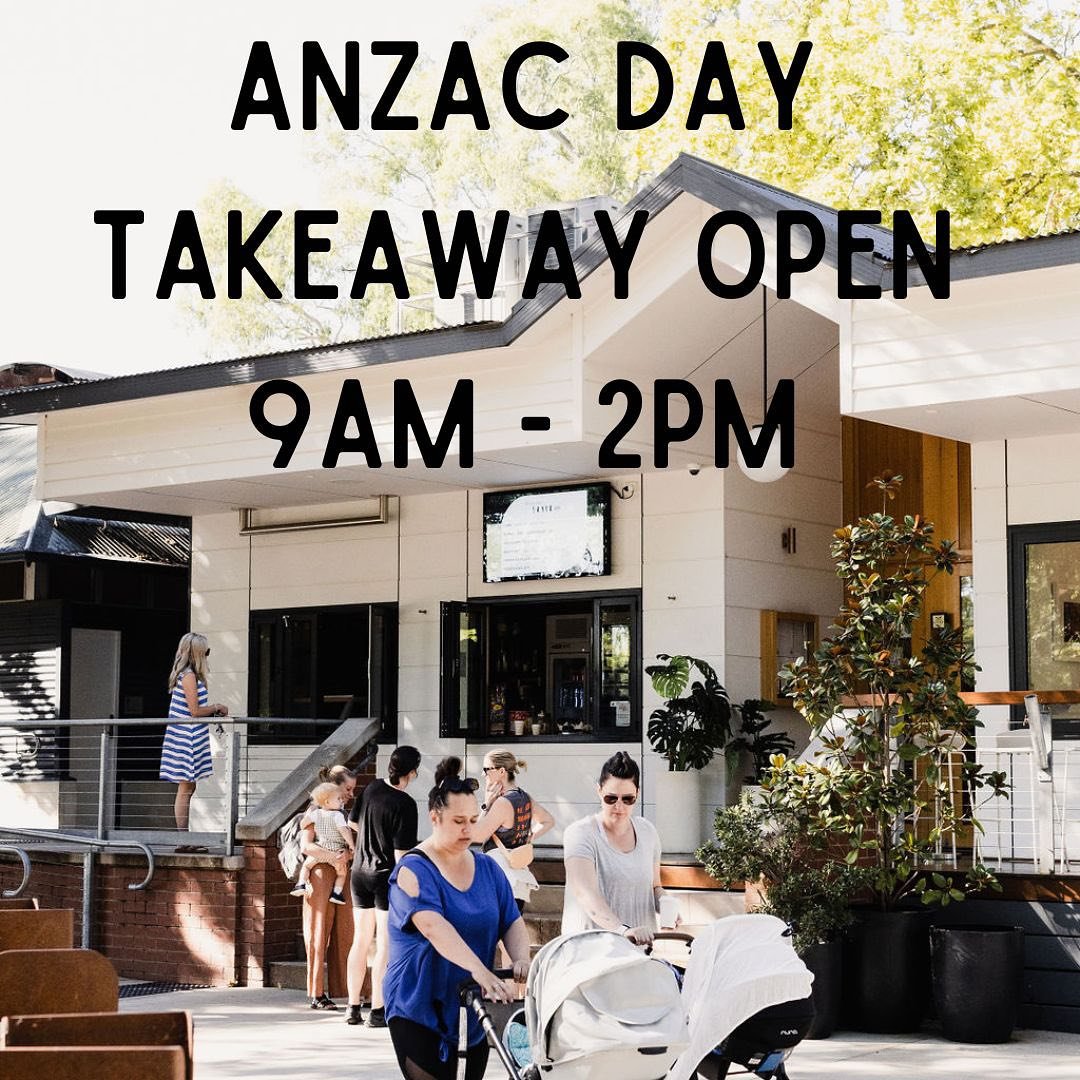 ✨ WE ARE OPEN ANZAC DAY ✨

Our takeaway window will be open from 9am - 2pm. 

Come down and enjoy Albury&rsquo;s most stunning location. 

See you down there!