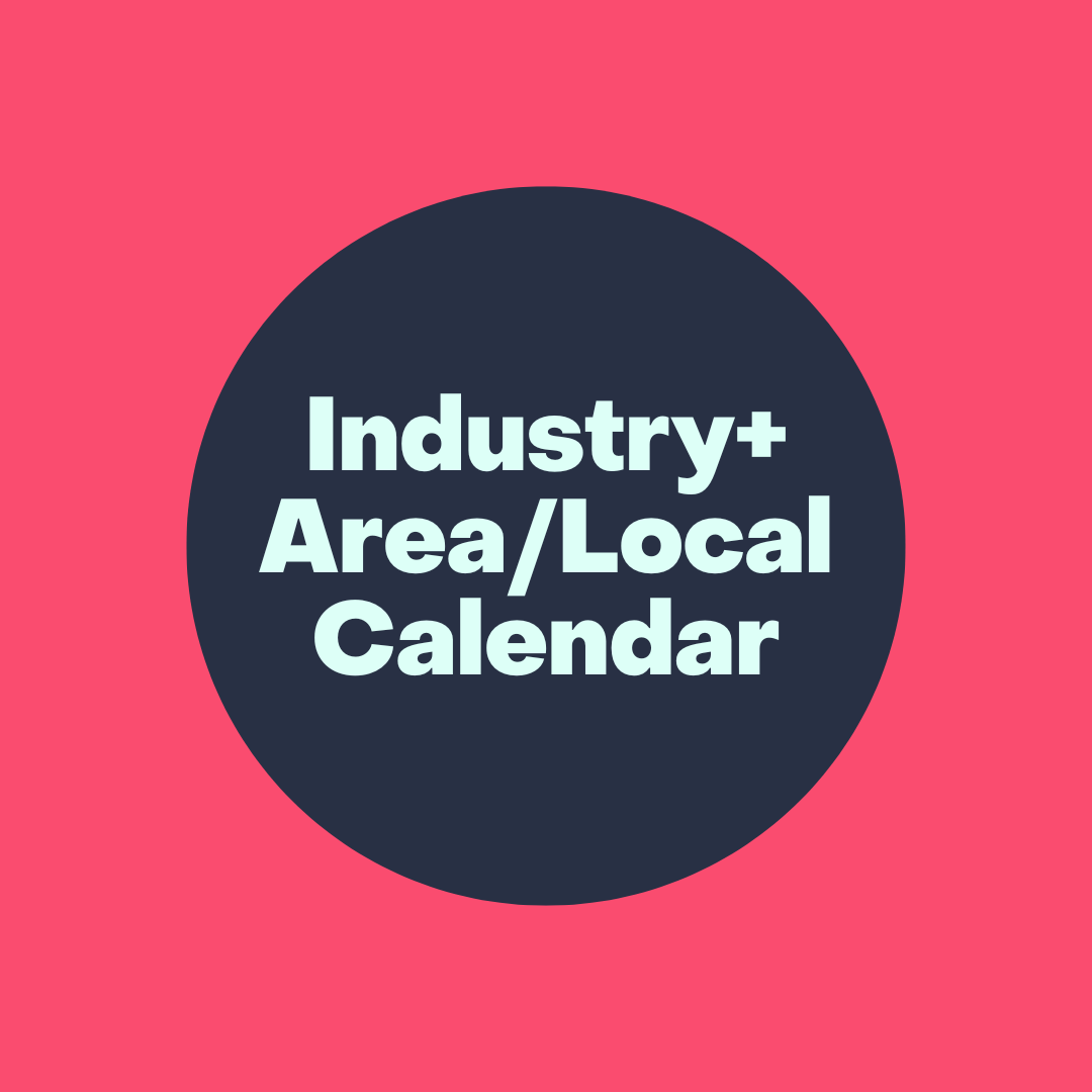 Industry+Area (Local) Calendar Subscription